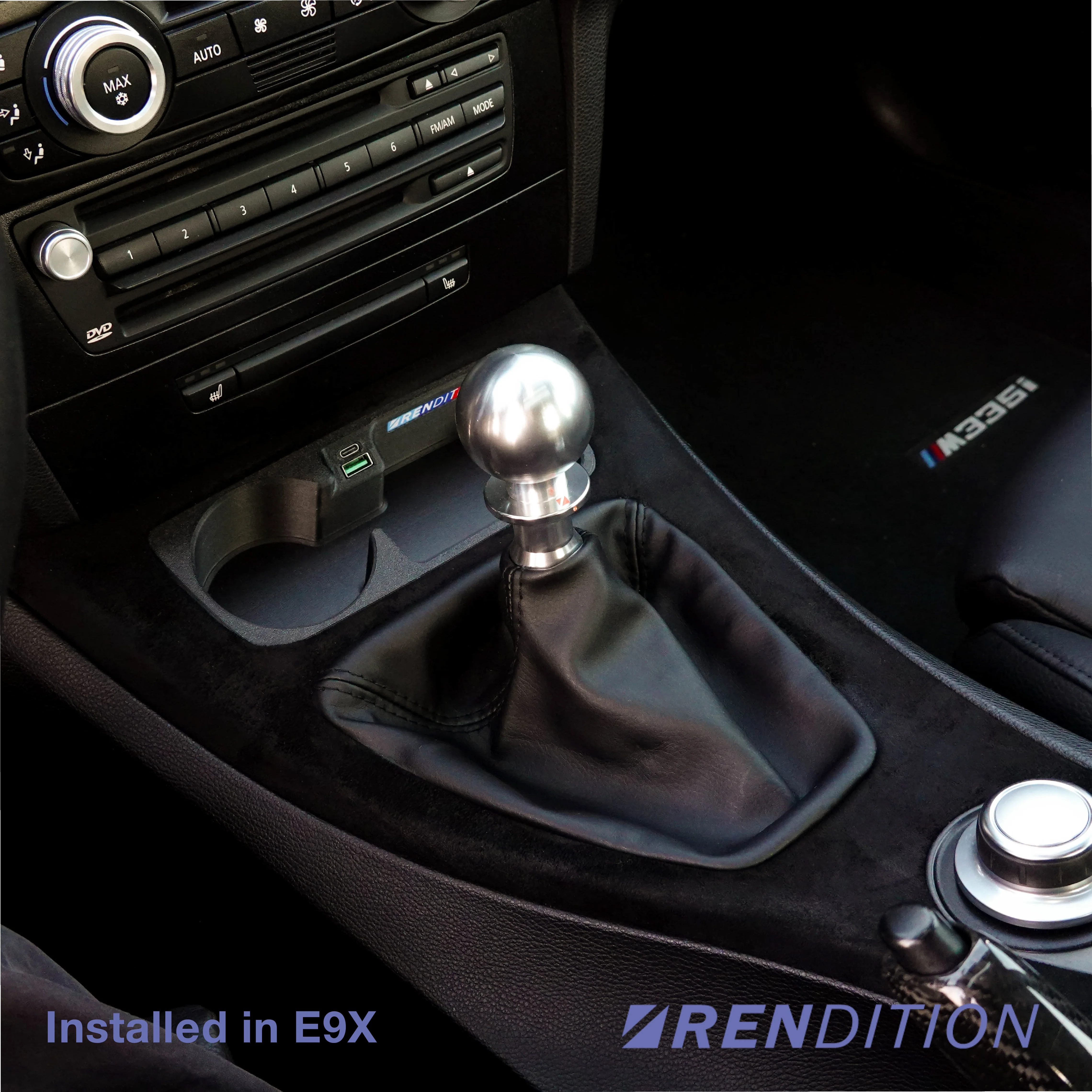 Rendition BMW Billet Automatic Shift Knob V2 - Image 3