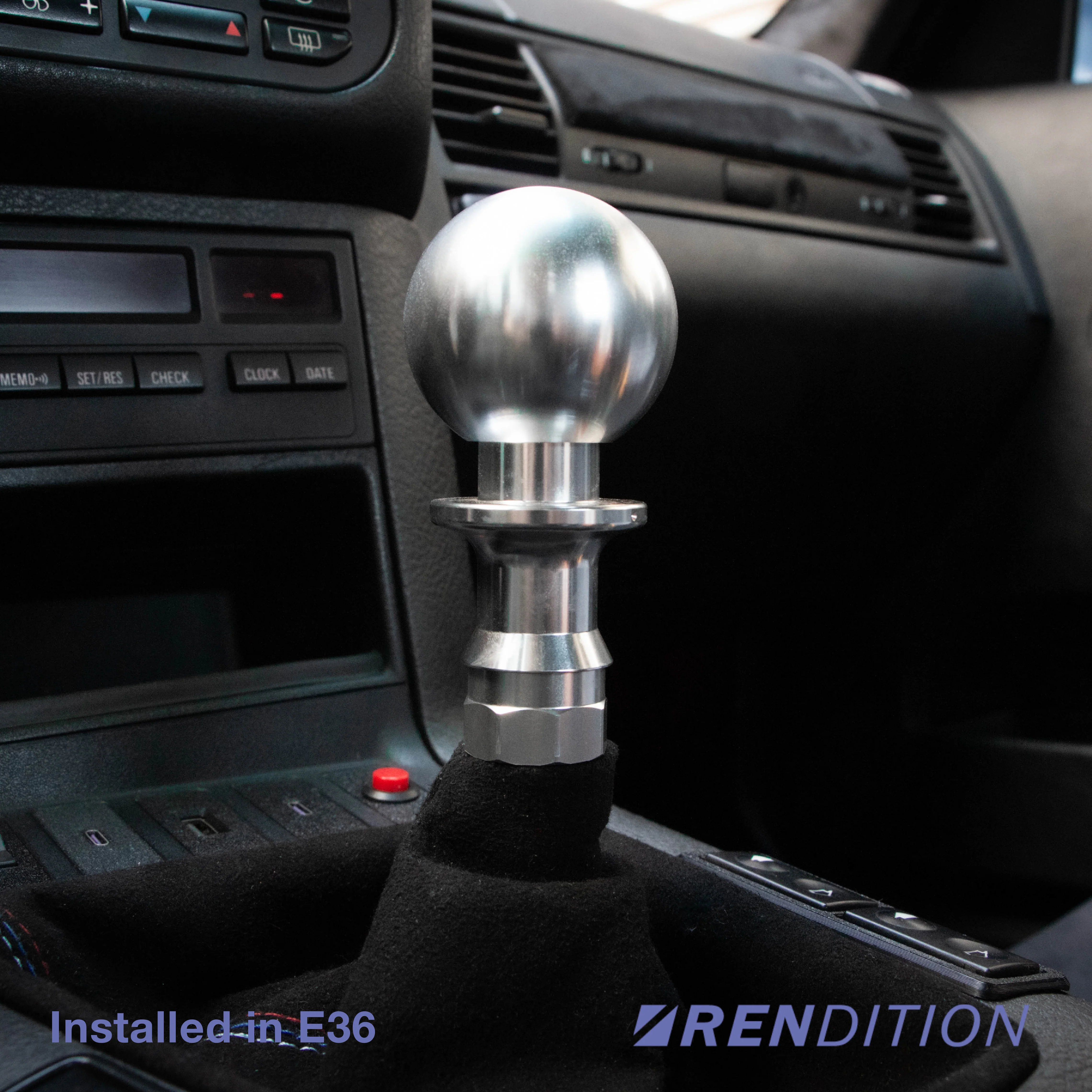 Rendition BMW Billet Automatic Shift Knob V2 - Image 4
