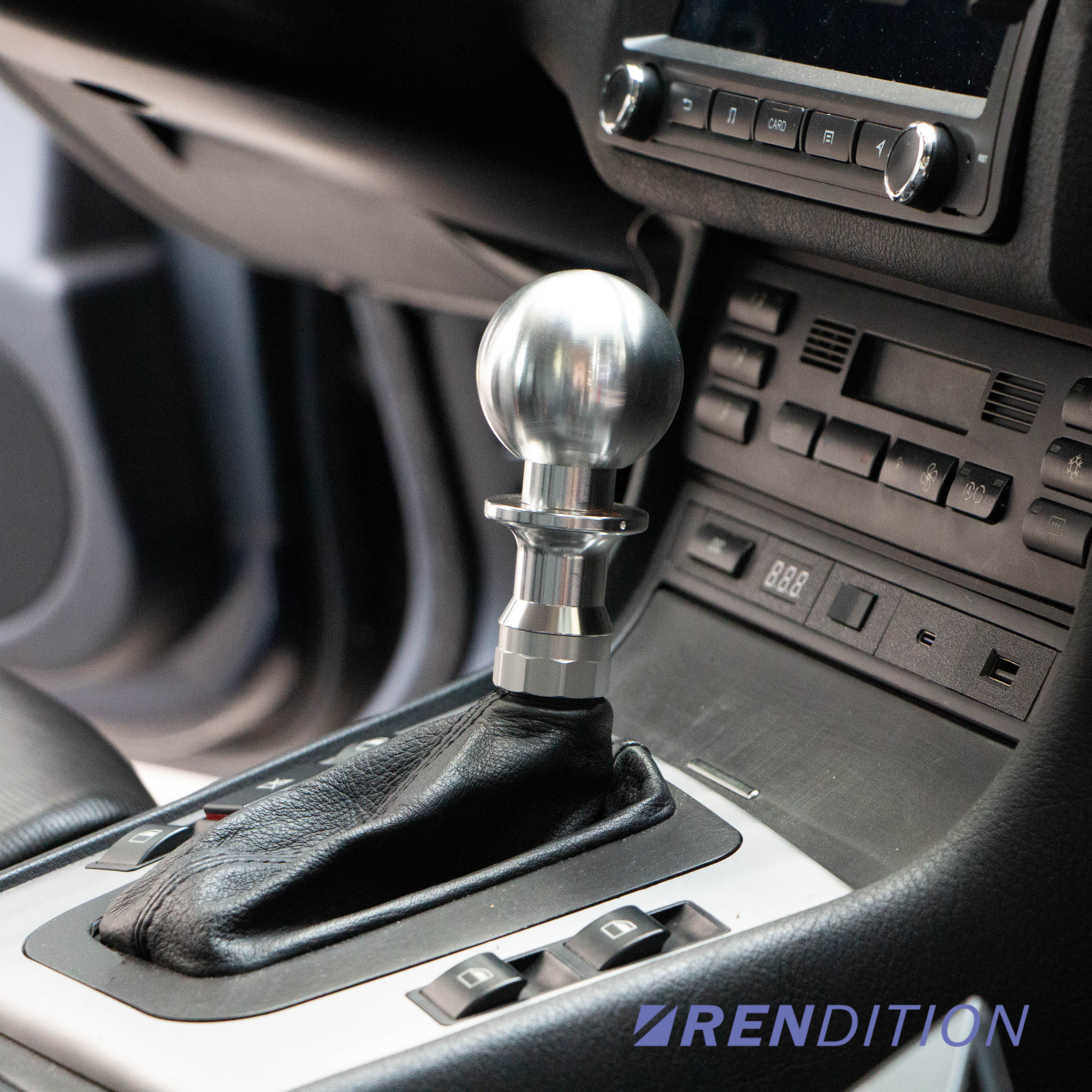 Rendition BMW Billet Automatic Shift Knob V2 - Image 7