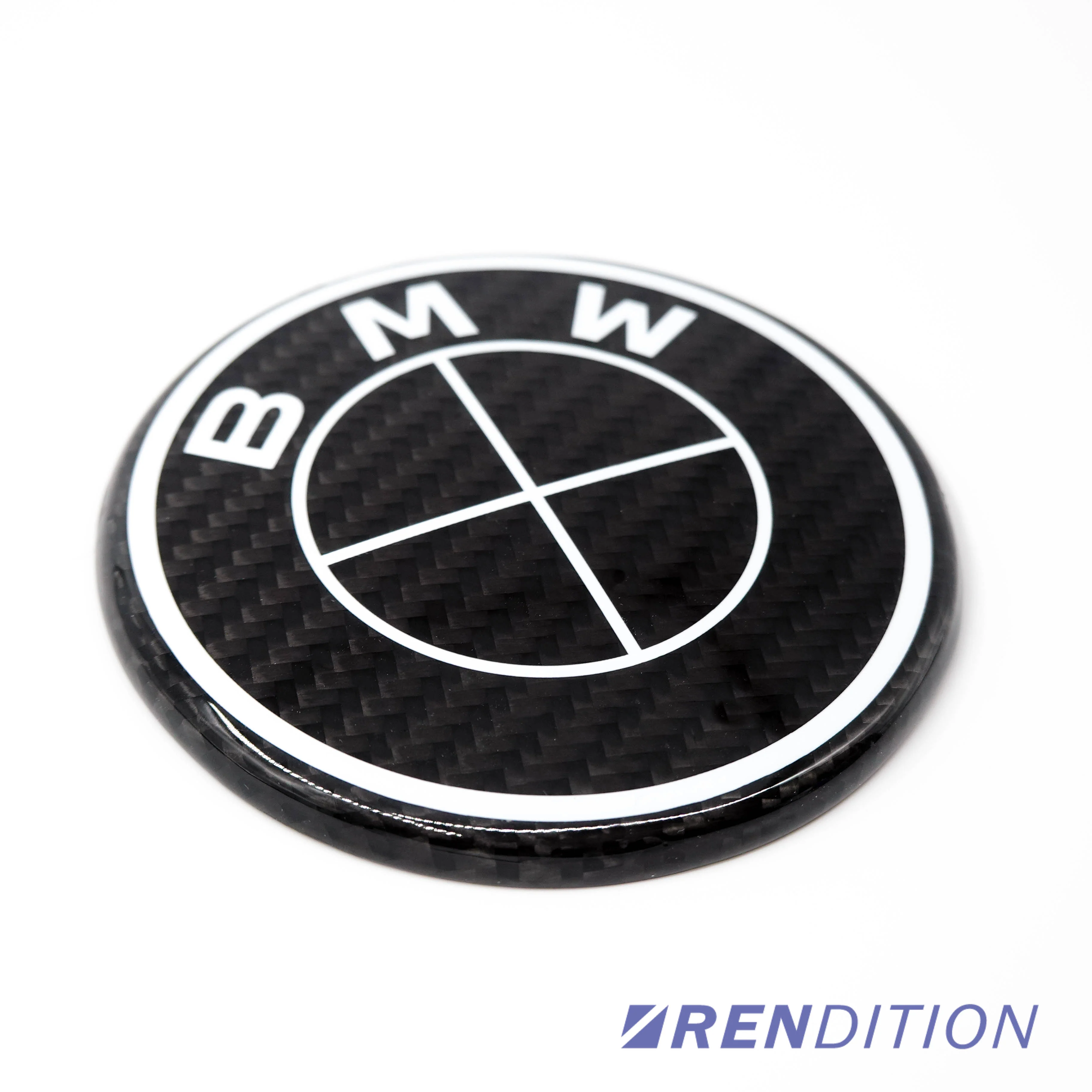 BMW Carbon Fiber Emblem Overlay Cover / Roundel - Image 7