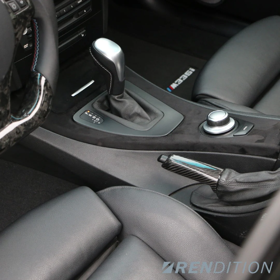 BMW CARBON FIBER HANDBRAKE LEVER E90 E91 E92 E93 F30 F34 F35 F36 - Image 6
