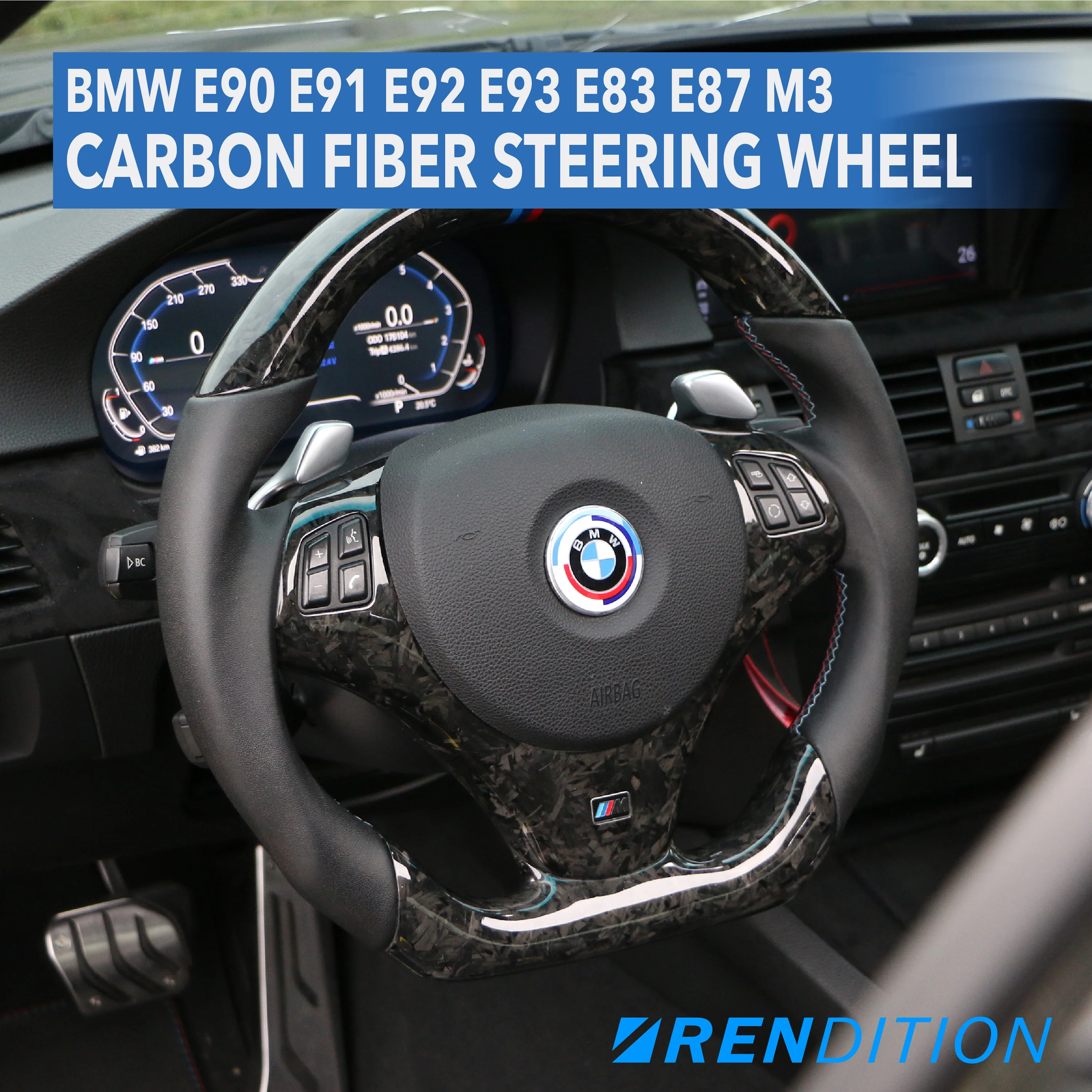 BMW Carbon Fiber Steering Wheel