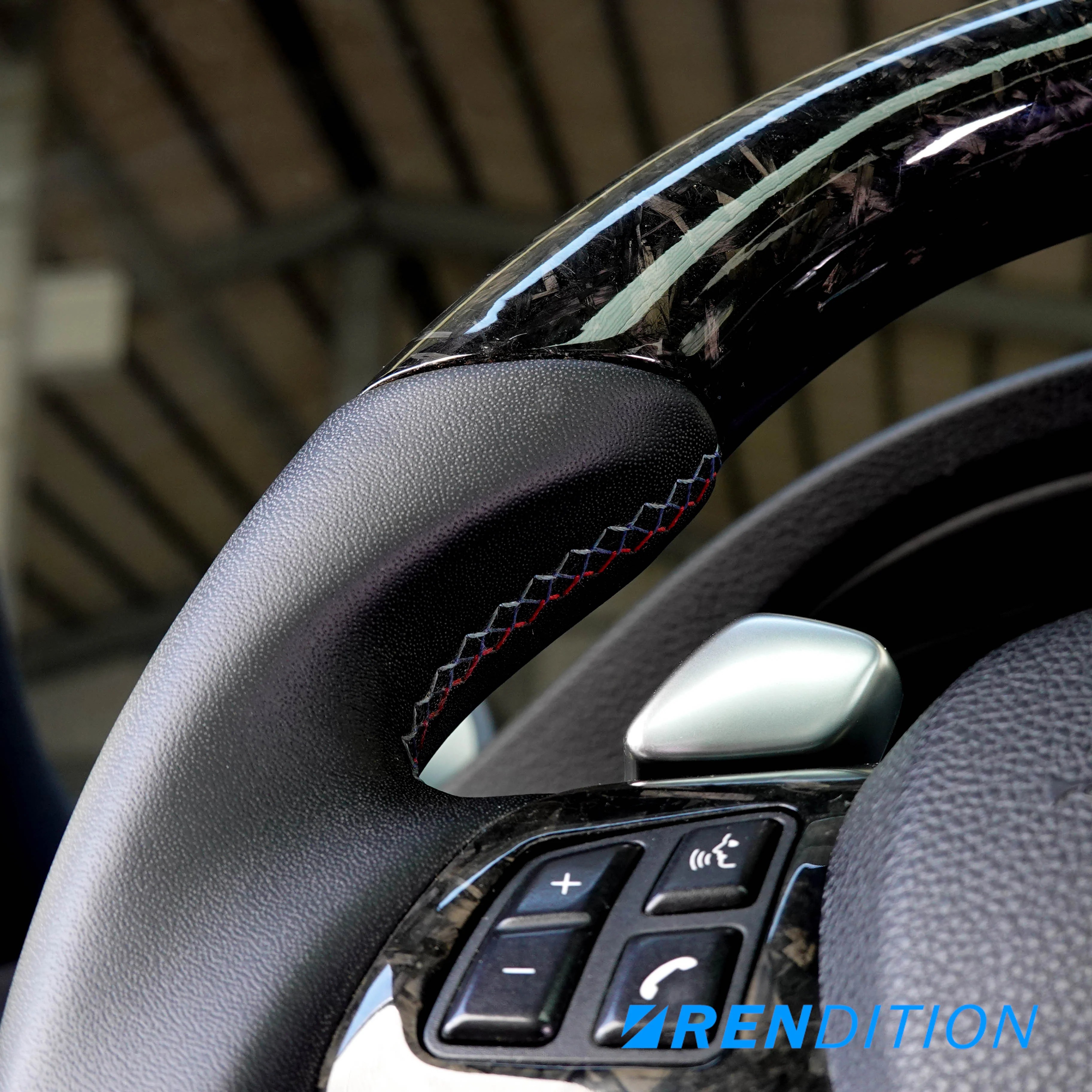 BMW Carbon Fiber Steering Wheel - Image 3