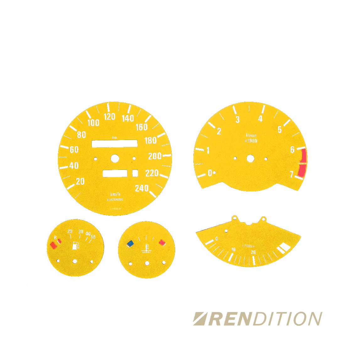 BMW E30 GAUGE FACE / GAUGE OVERLAY FOR M3 - Image 10