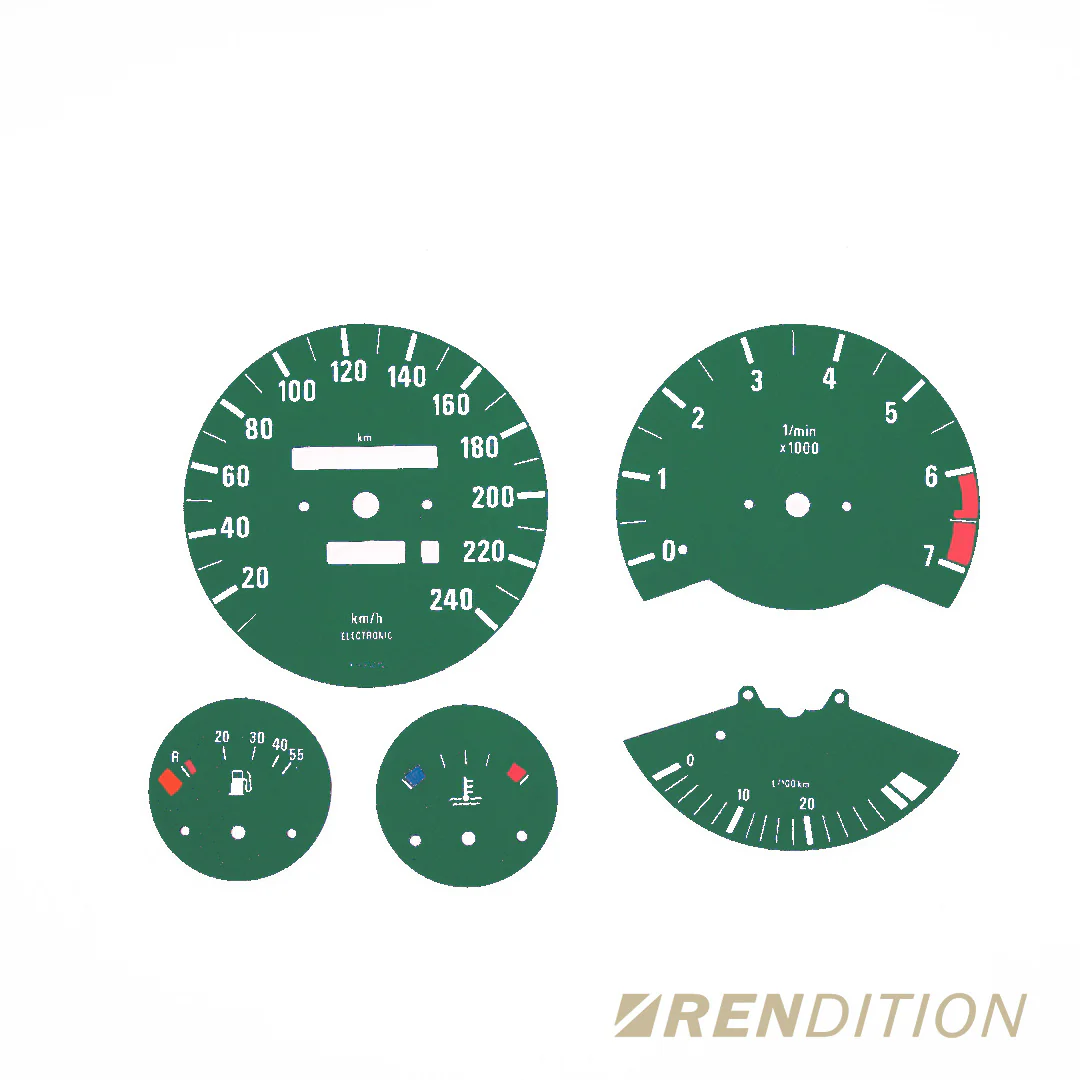 BMW E30 GAUGE FACE / GAUGE OVERLAY FOR M3 - Image 11