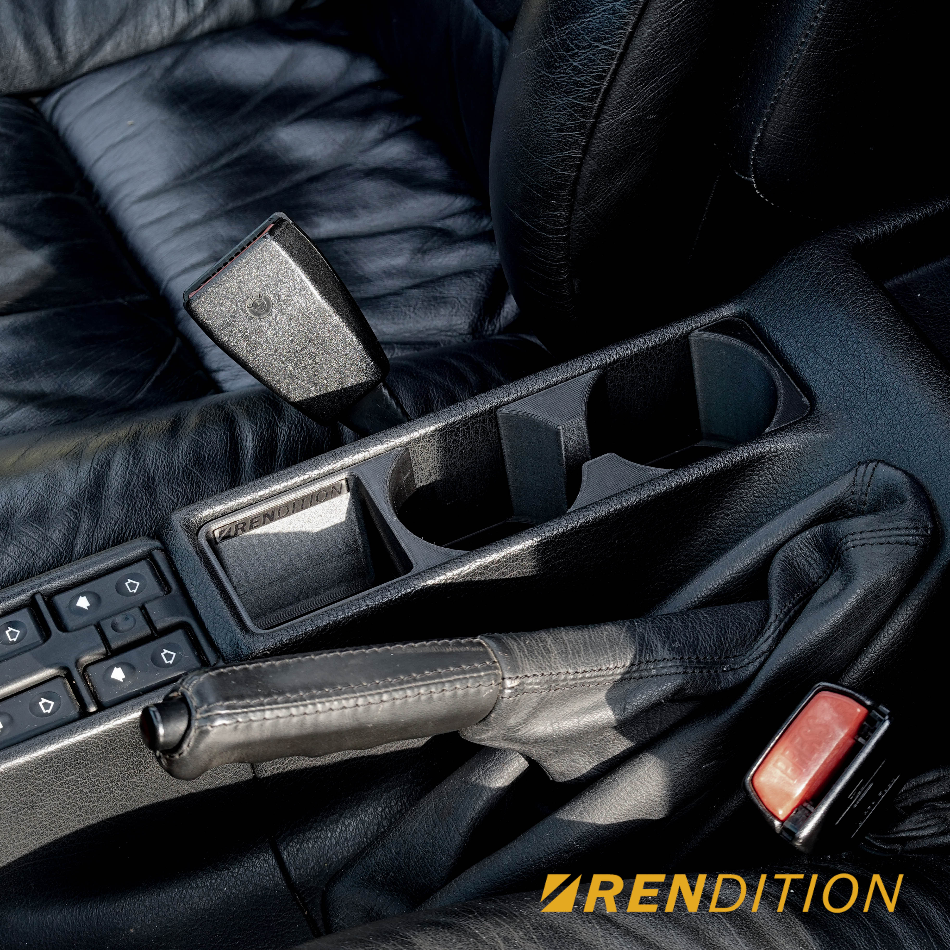 BMW E32 E34 FRONT CUP HOLDER V2 - Image 4
