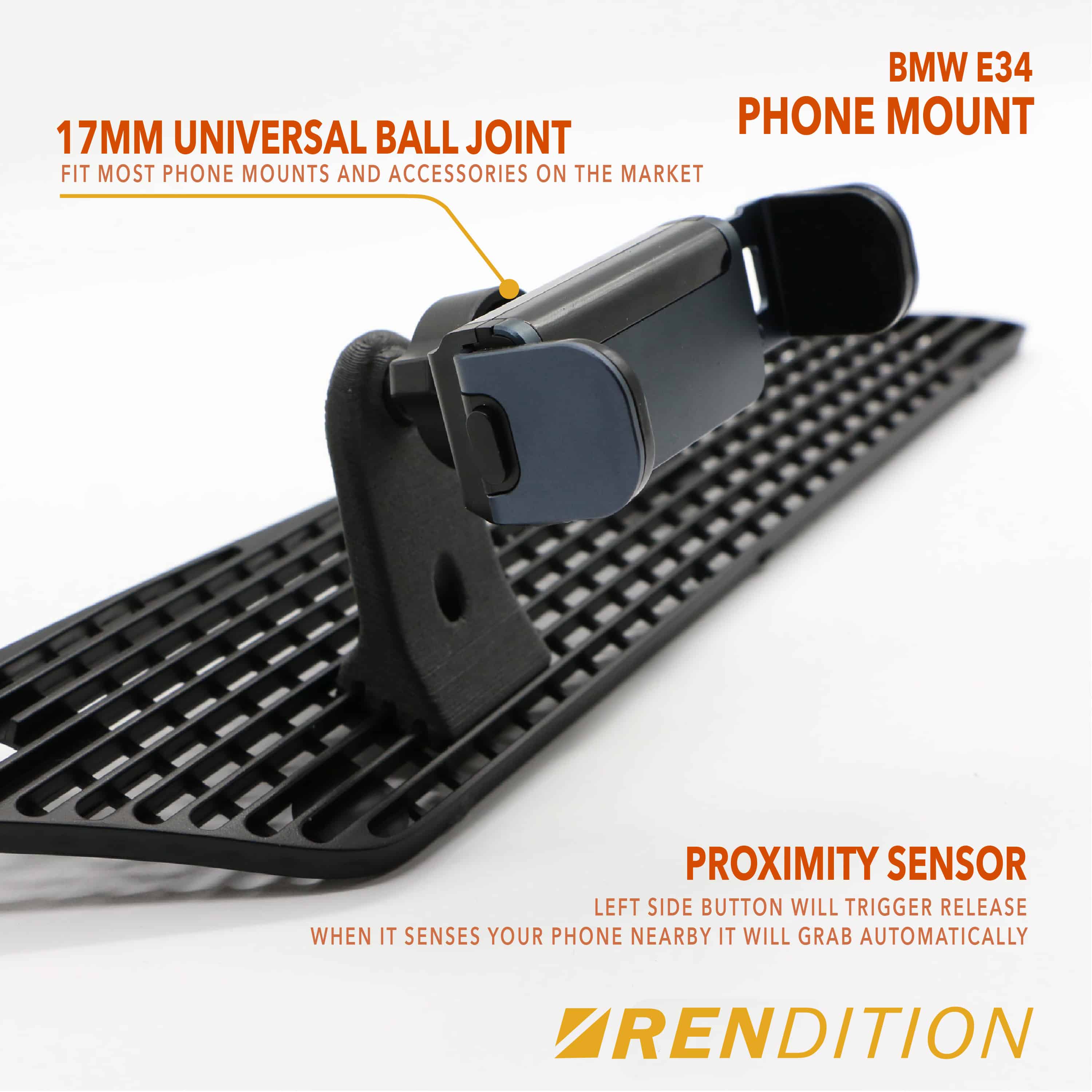 BMW E34 Phone Mount - Image 3