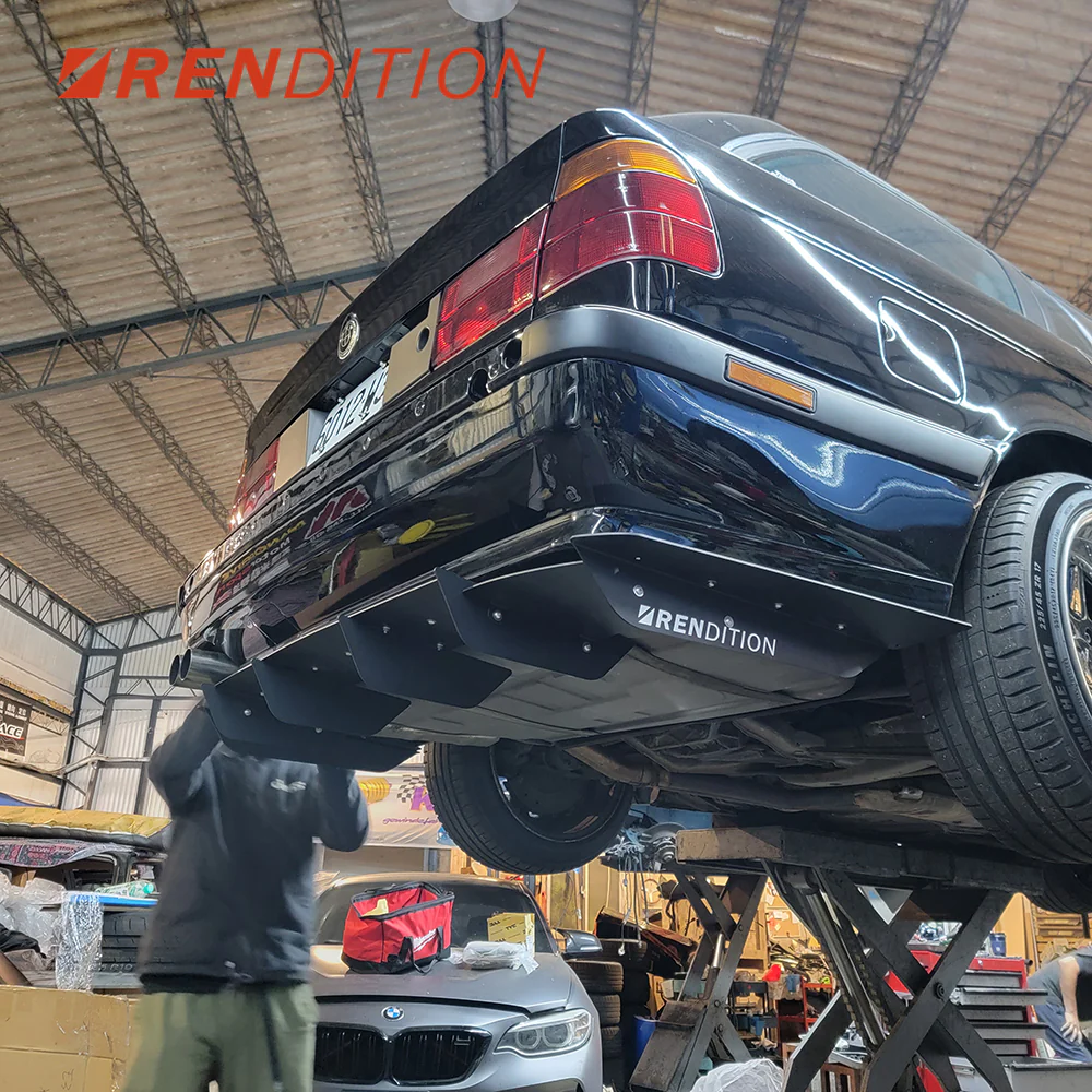 BMW E34 REAR DIFFUSER KIT V2 - Image 6