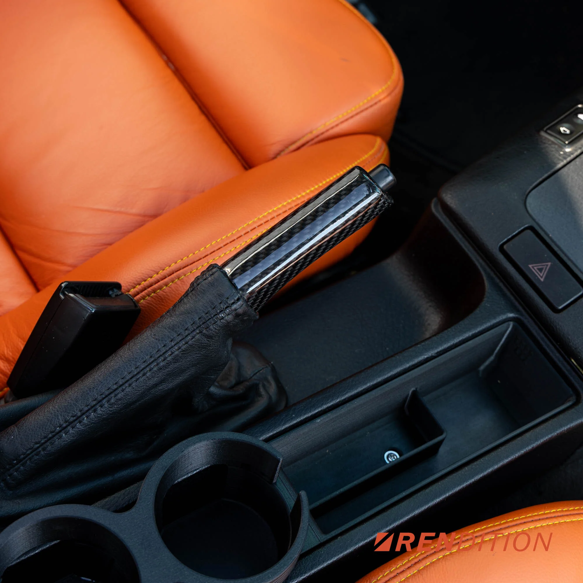 BMW E36 Carbon Fiber Handbrake Lever - Image 4
