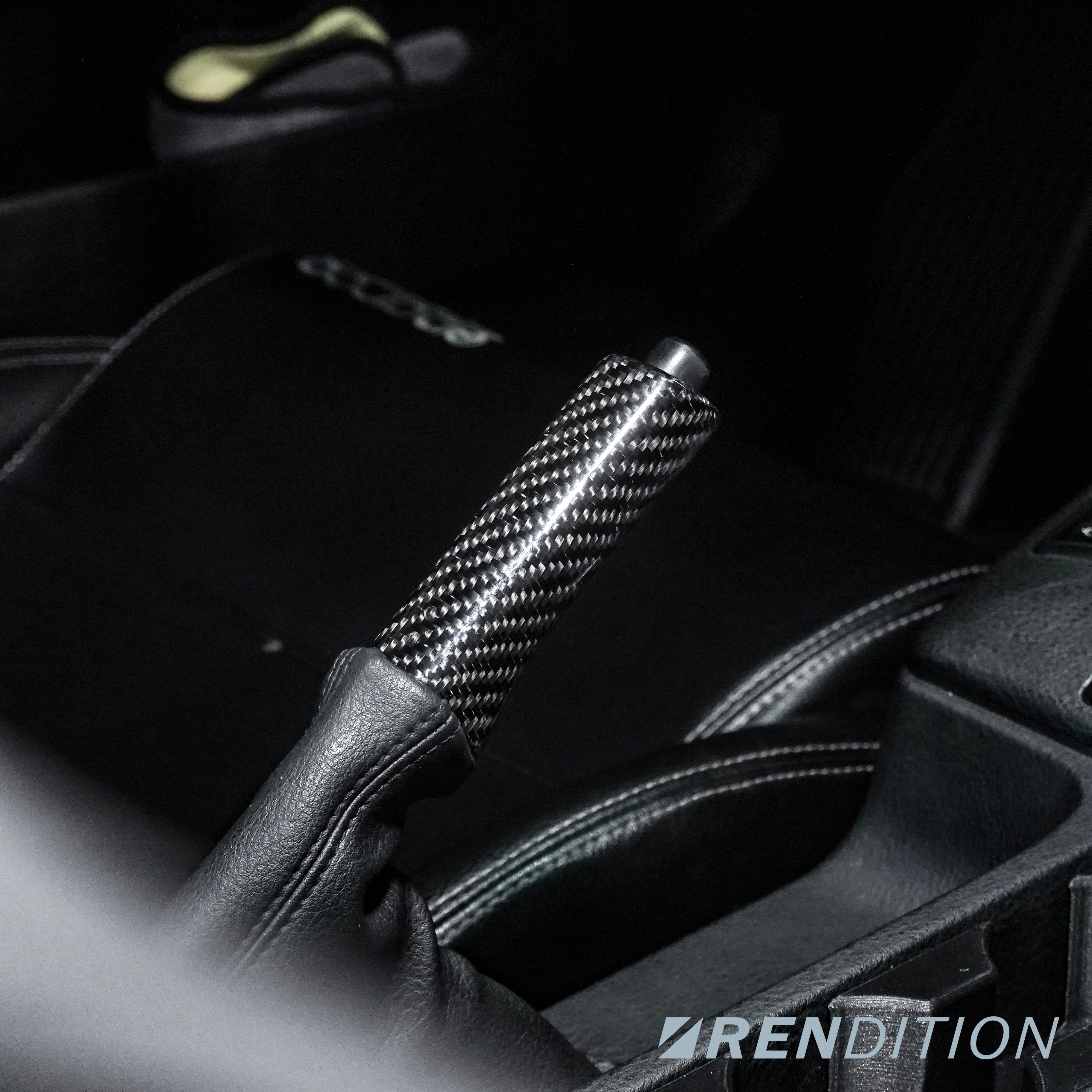 BMW E36 Carbon Fiber Handbrake Lever - Image 6