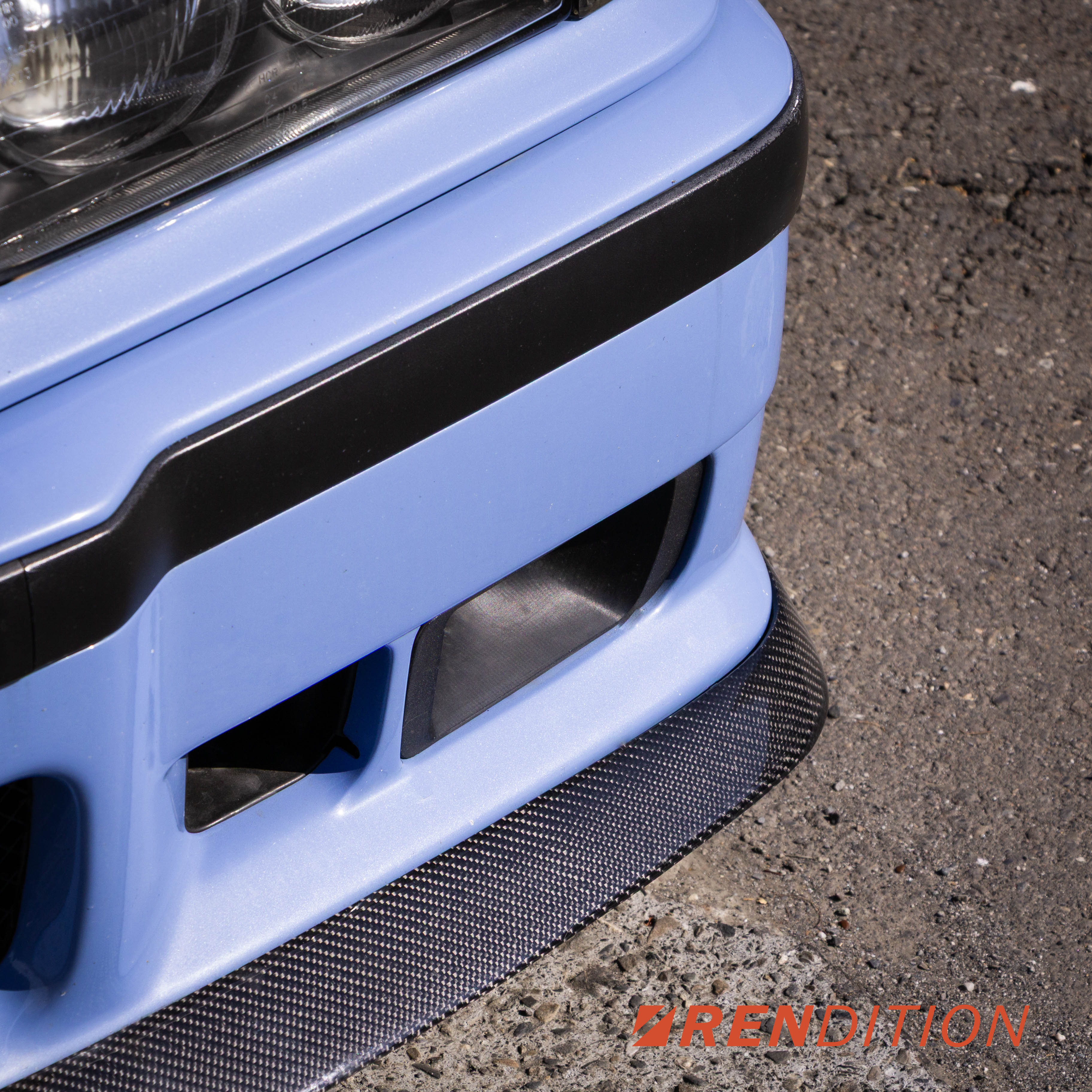 BMW E36 Fog Light Intake Duct | Air Intake Ram-Air - Image 3