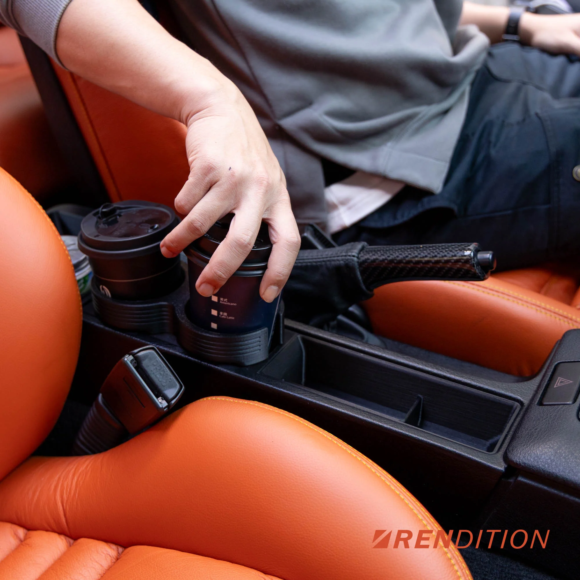 BMW E36 MANUAL FRONT CUP HOLDER (REVERSED) - Image 7