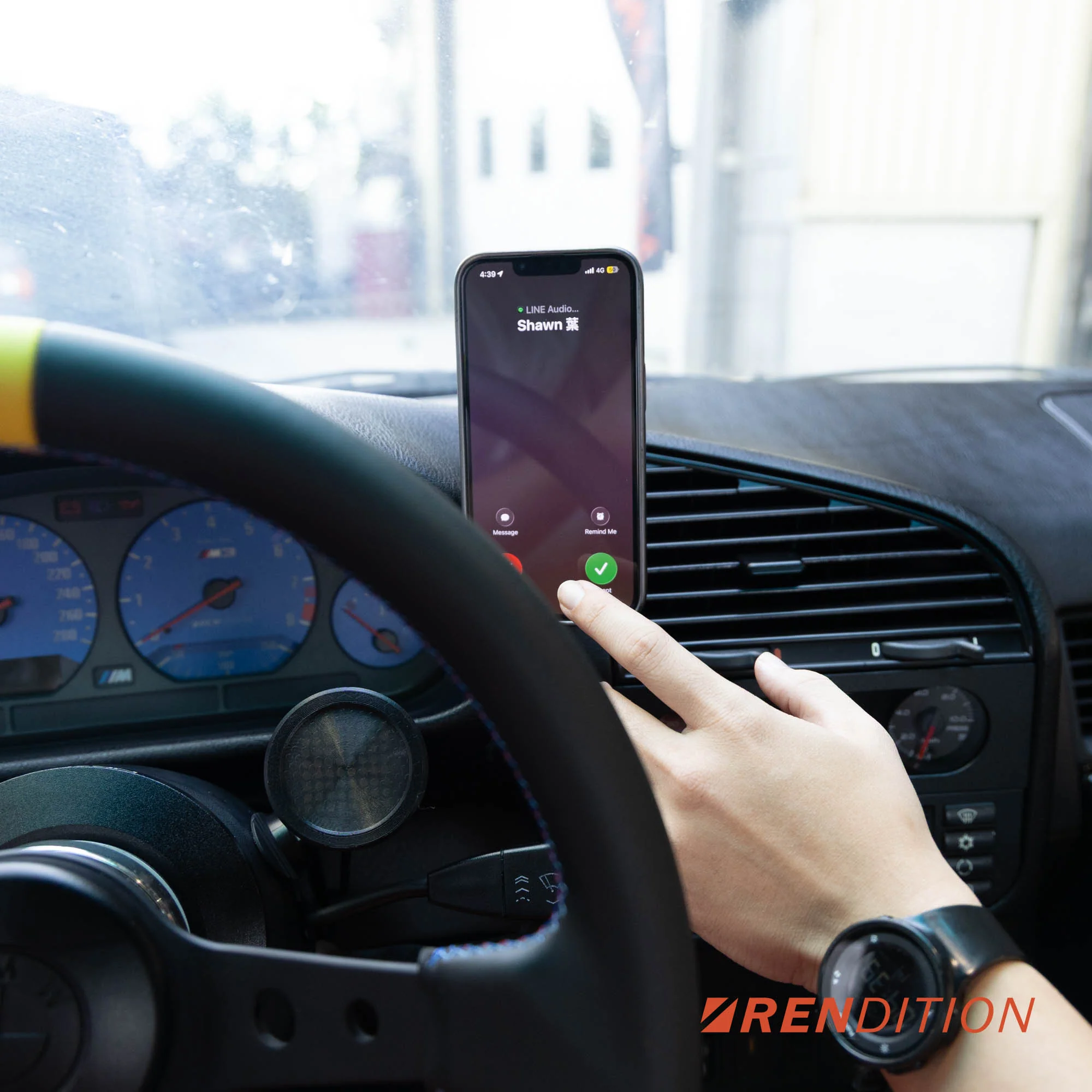 BMW E36 Phone Mount V7 – Auto Grip Vent Mount - Image 8