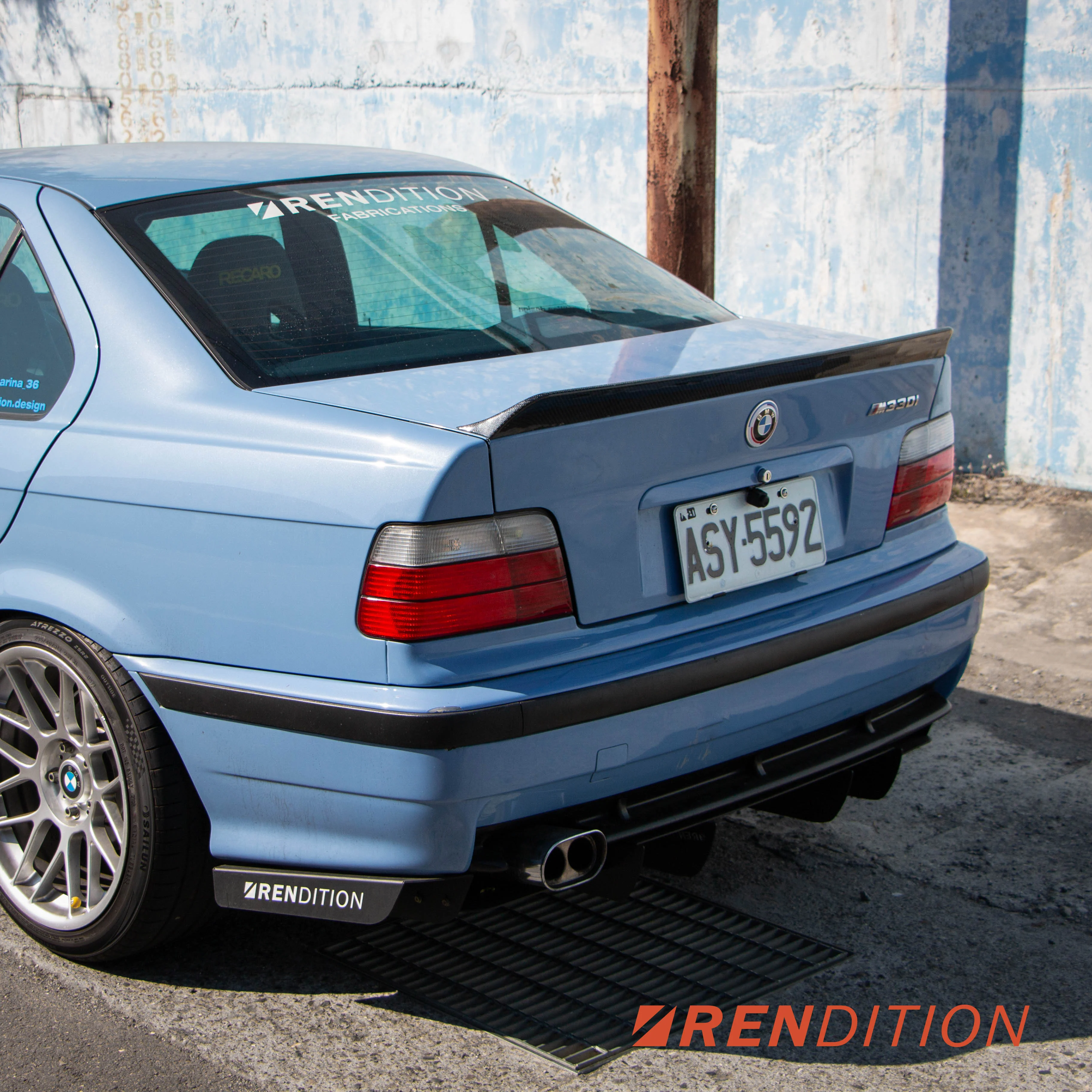 BMW E36 REAR DIFFUSER KIT V5 - Image 3