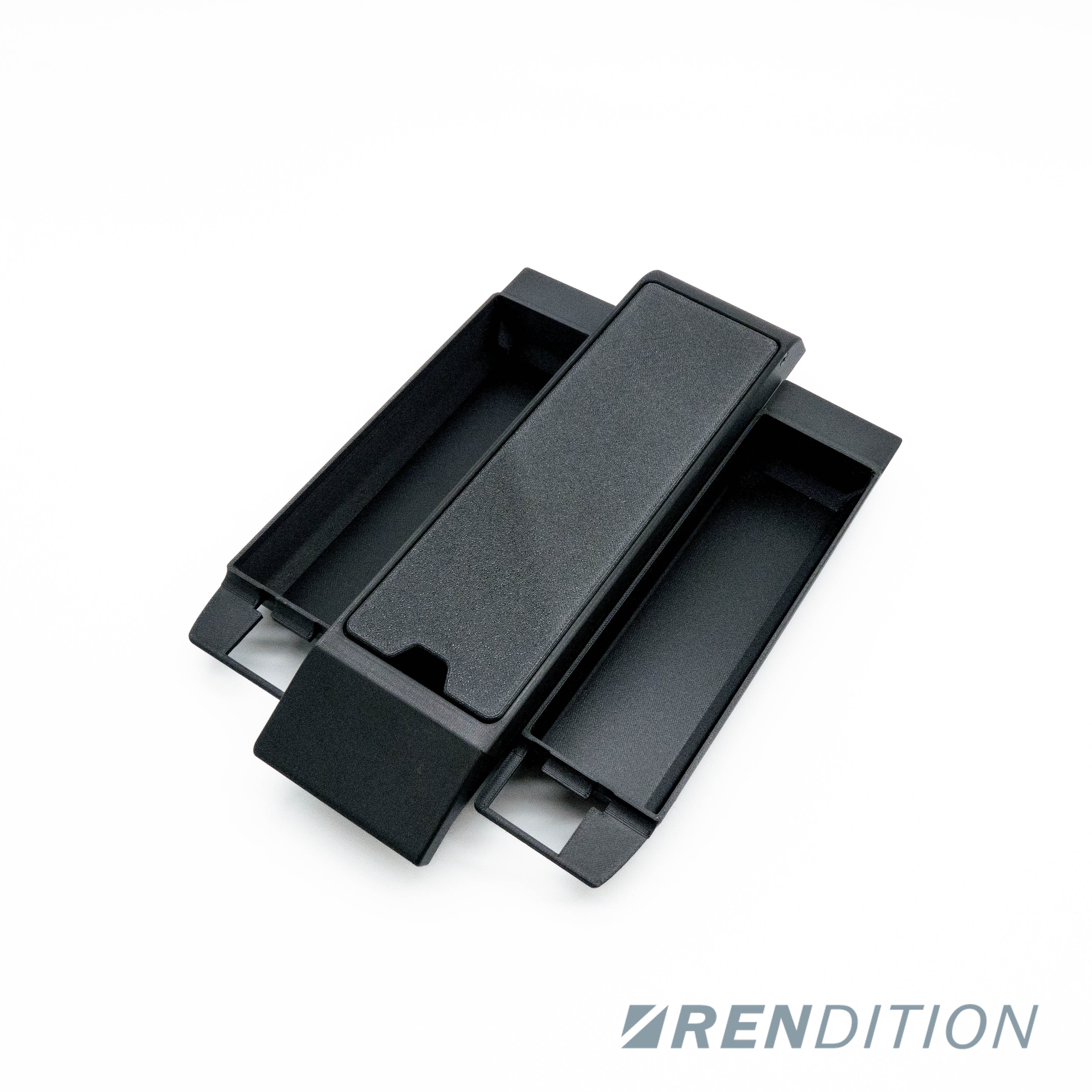 BMW E38 ARMREST STORAGE TRAY V2.1 / STOAGE BOX / E38 PHONE REPLACEMENT - Image 8