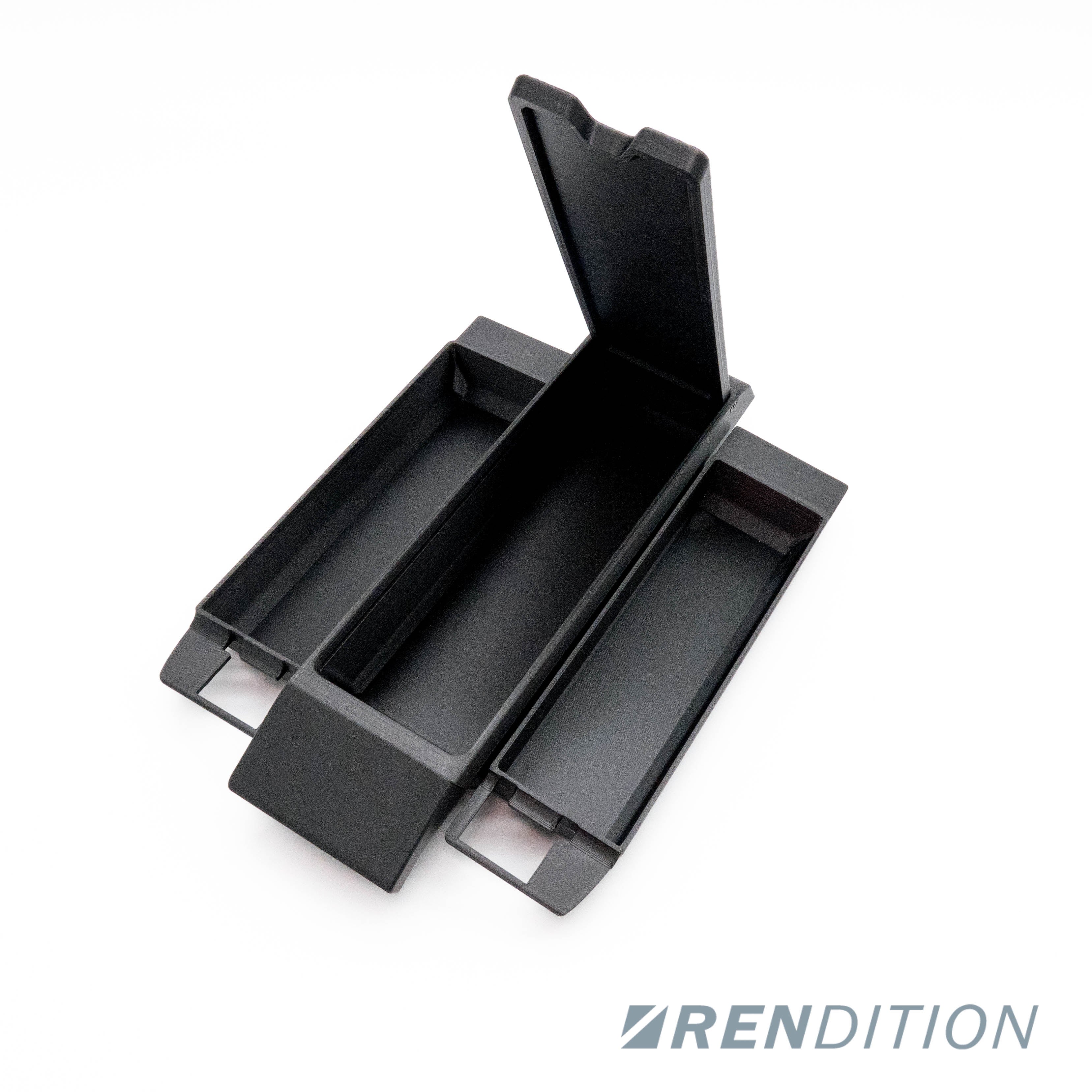 BMW E38 ARMREST STORAGE TRAY V2.1 / STOAGE BOX / E38 PHONE REPLACEMENT - Image 9