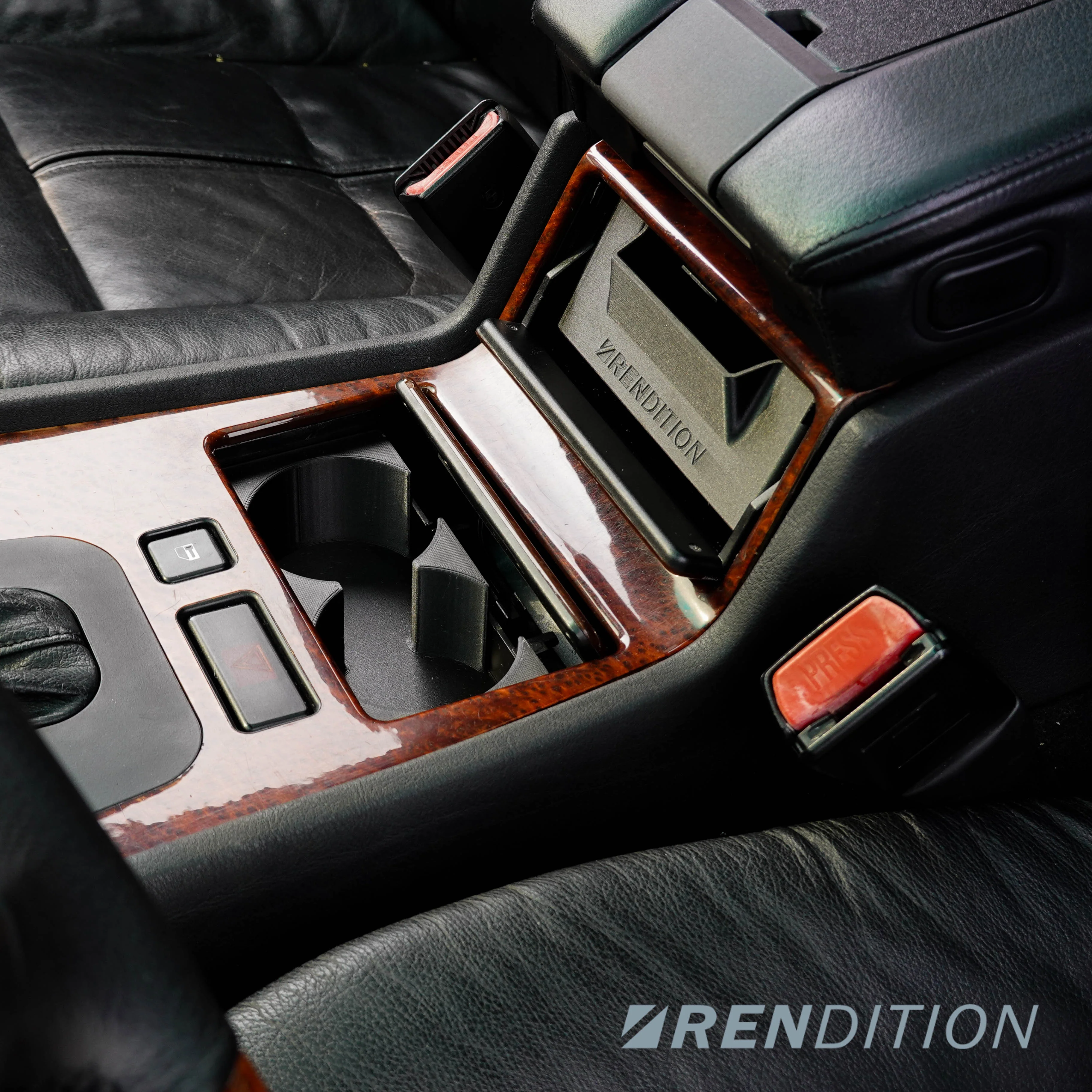 BMW E38 CENTER CONSOLE STORAGE DRAWER - Image 2