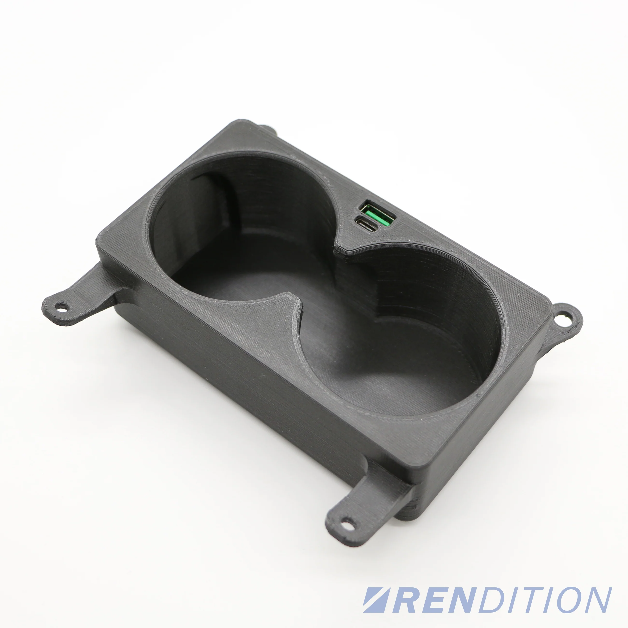 BMW E38 FRONT CUP HOLDER & USB CHARGER - Image 10
