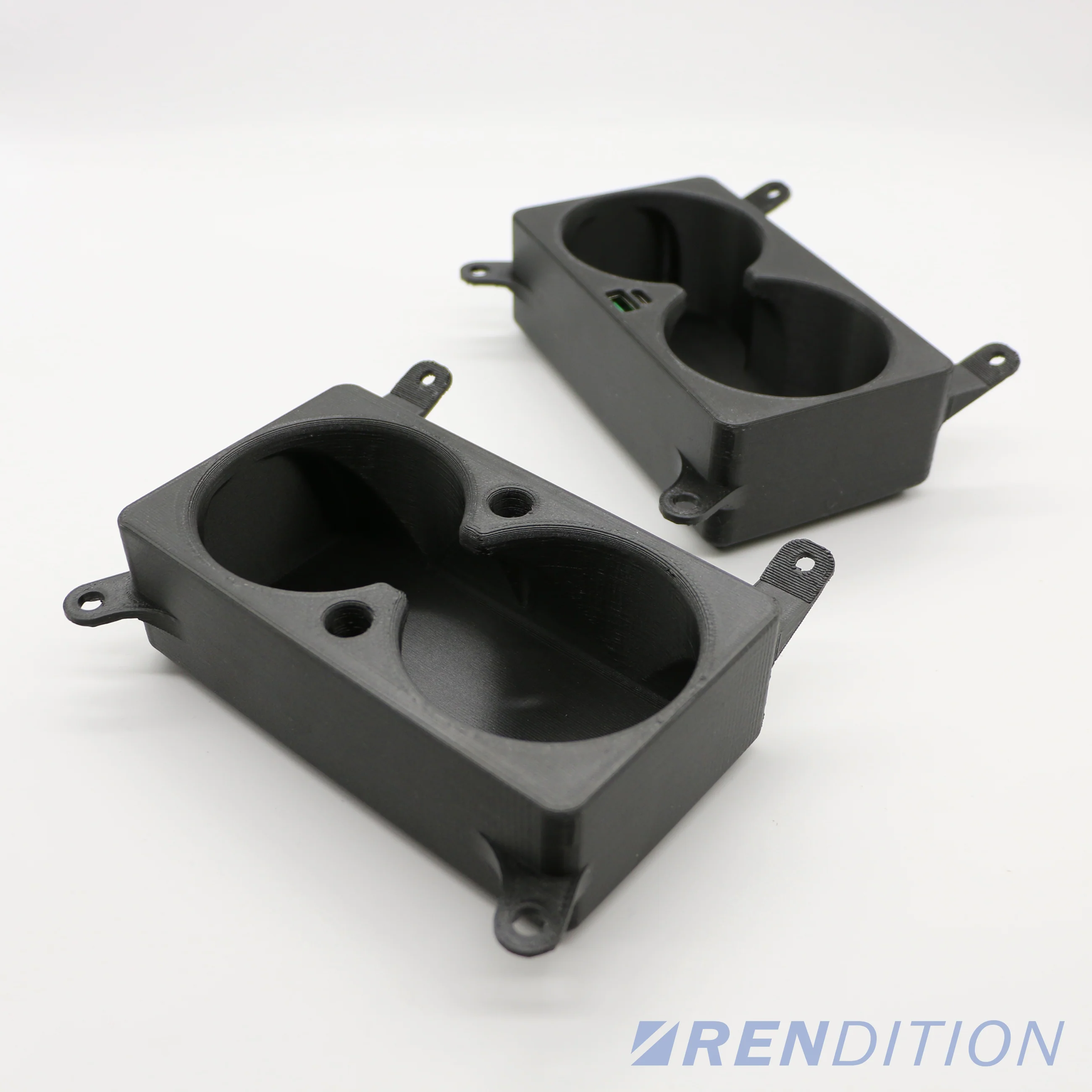 BMW E38 FRONT CUP HOLDER & USB CHARGER - Image 4