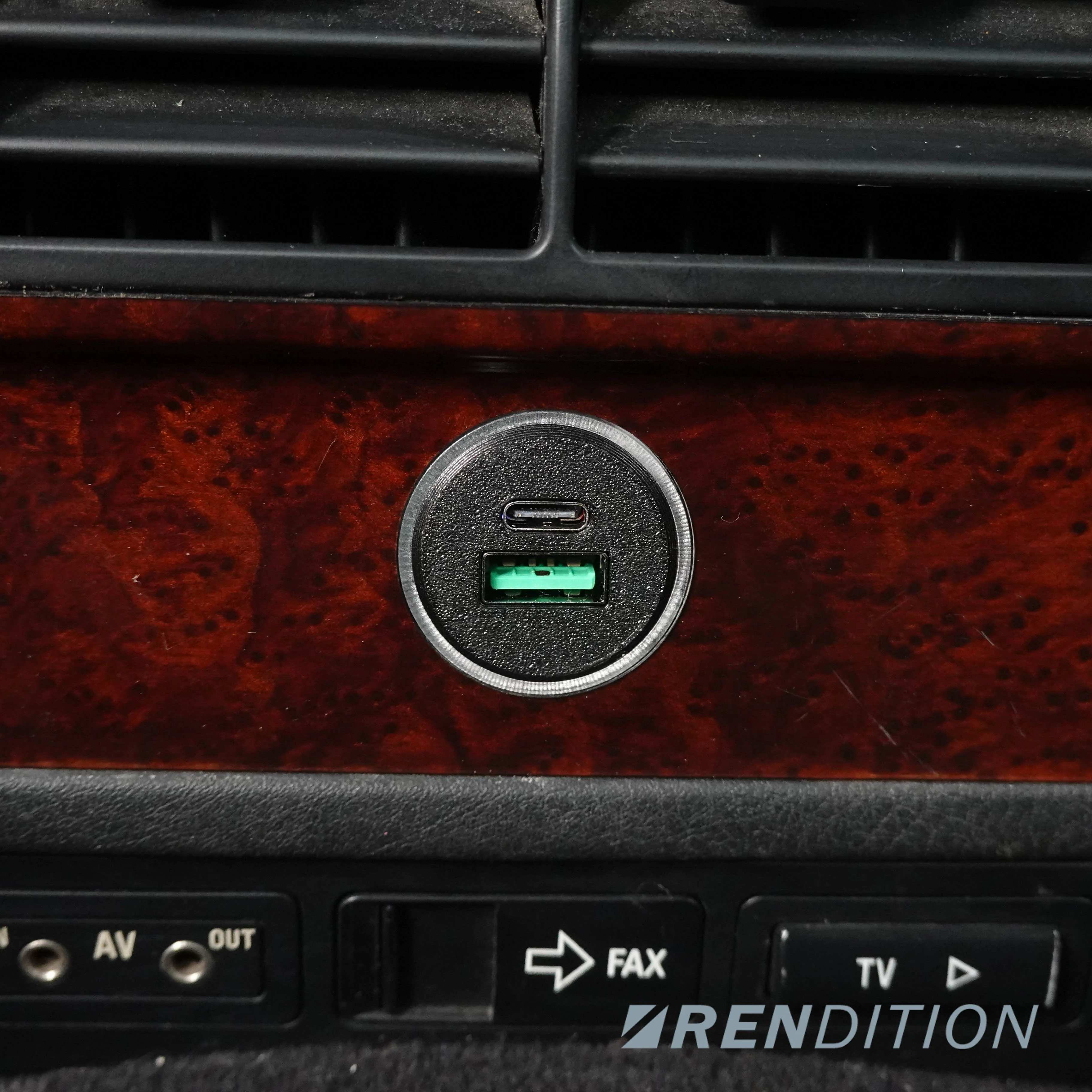 BMW E38 REAR SOCKET USB CHARGER - Image 5