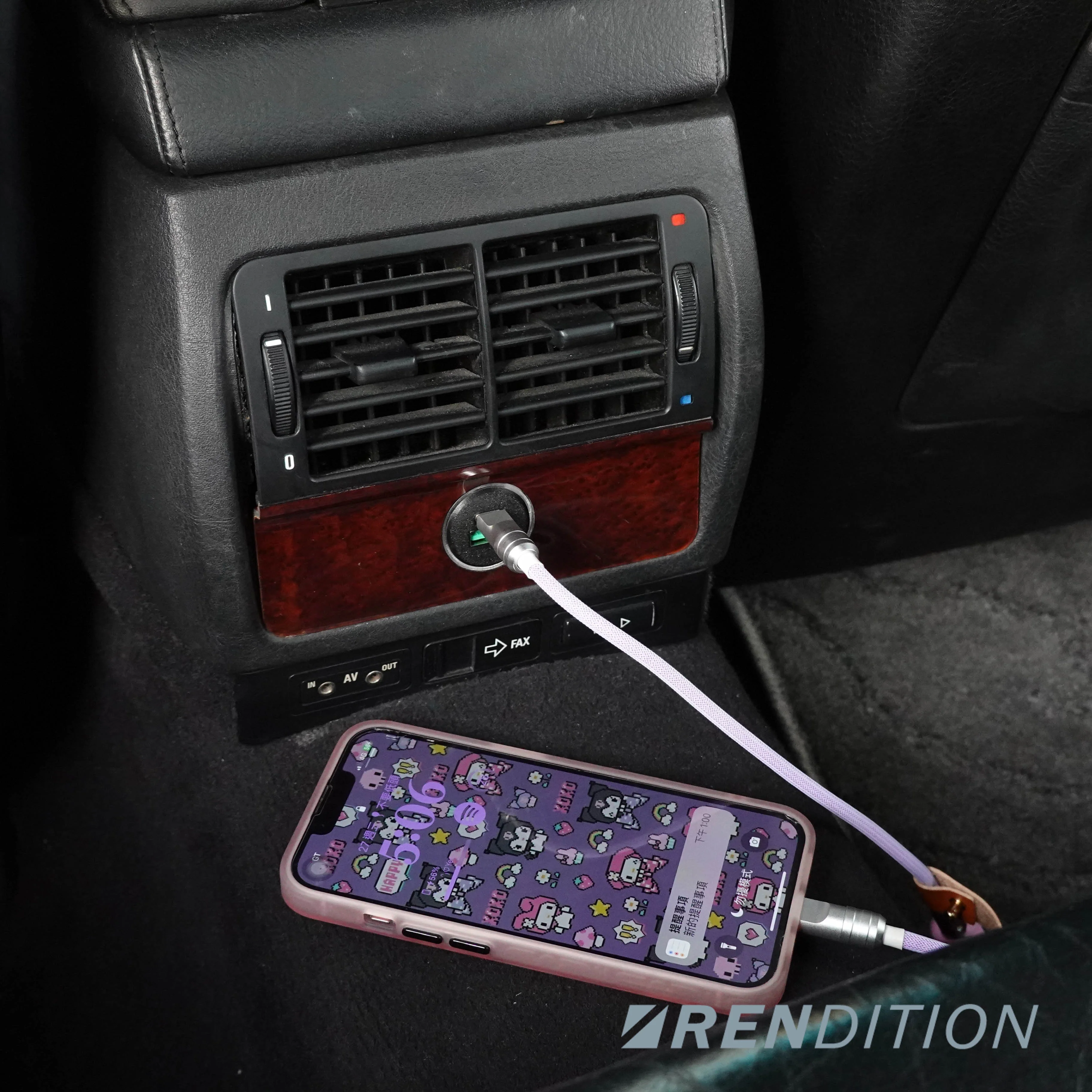 BMW E38 REAR SOCKET USB CHARGER - Image 6
