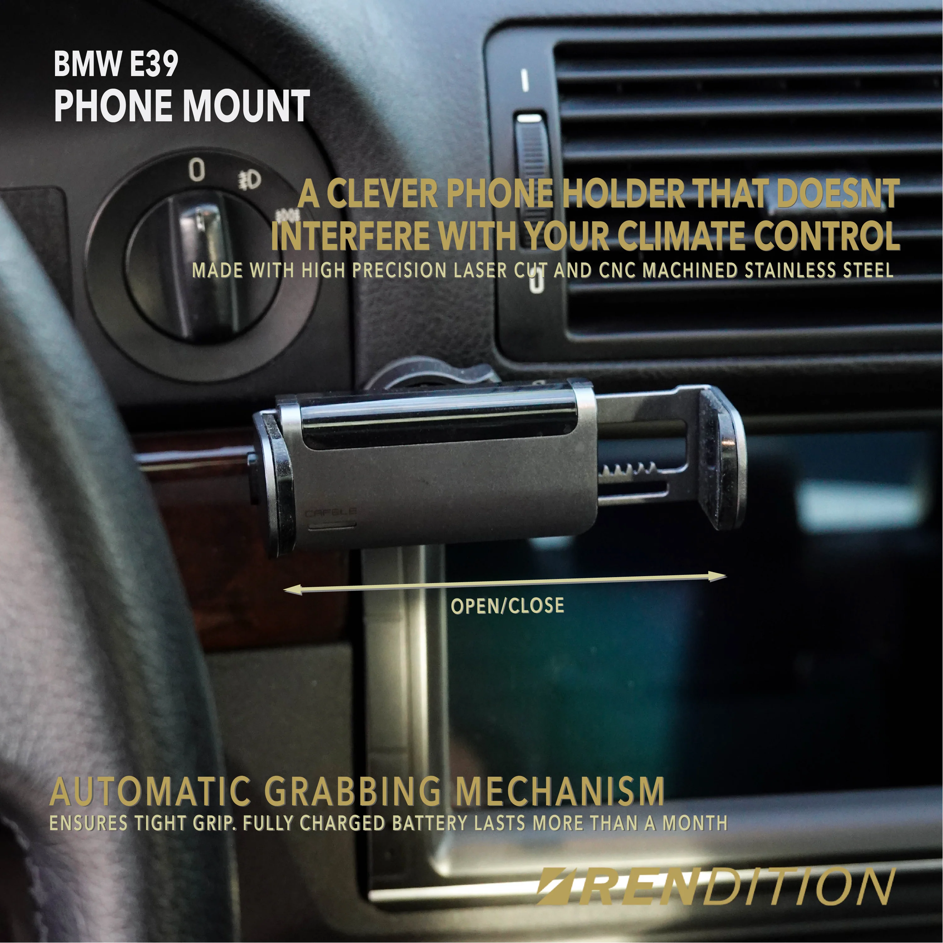 BMW E39 Phone Mount V3 - Image 3
