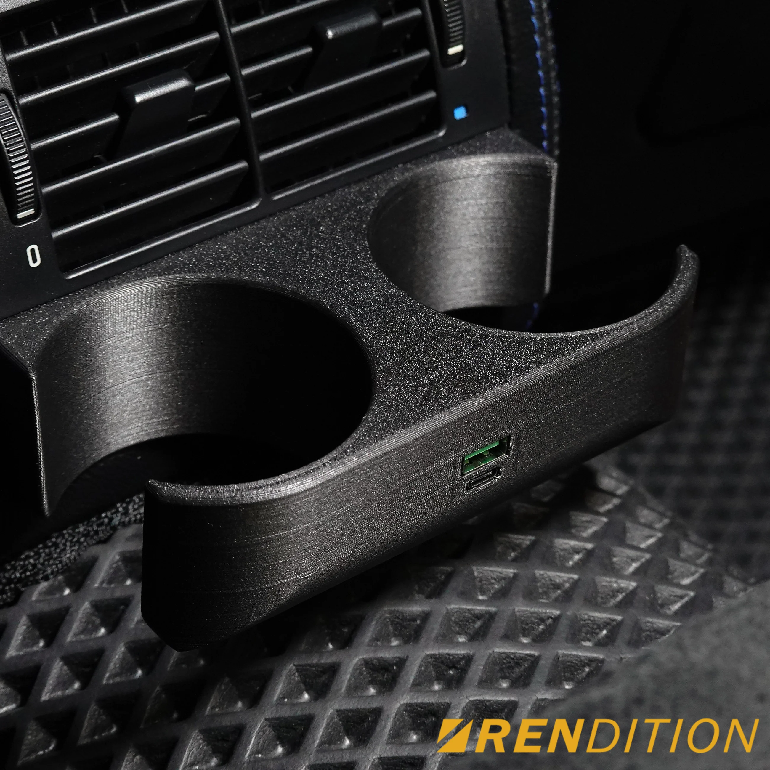 BMW E39 REAR CUP HOLDER USB CHARGER V1.8 - Image 3