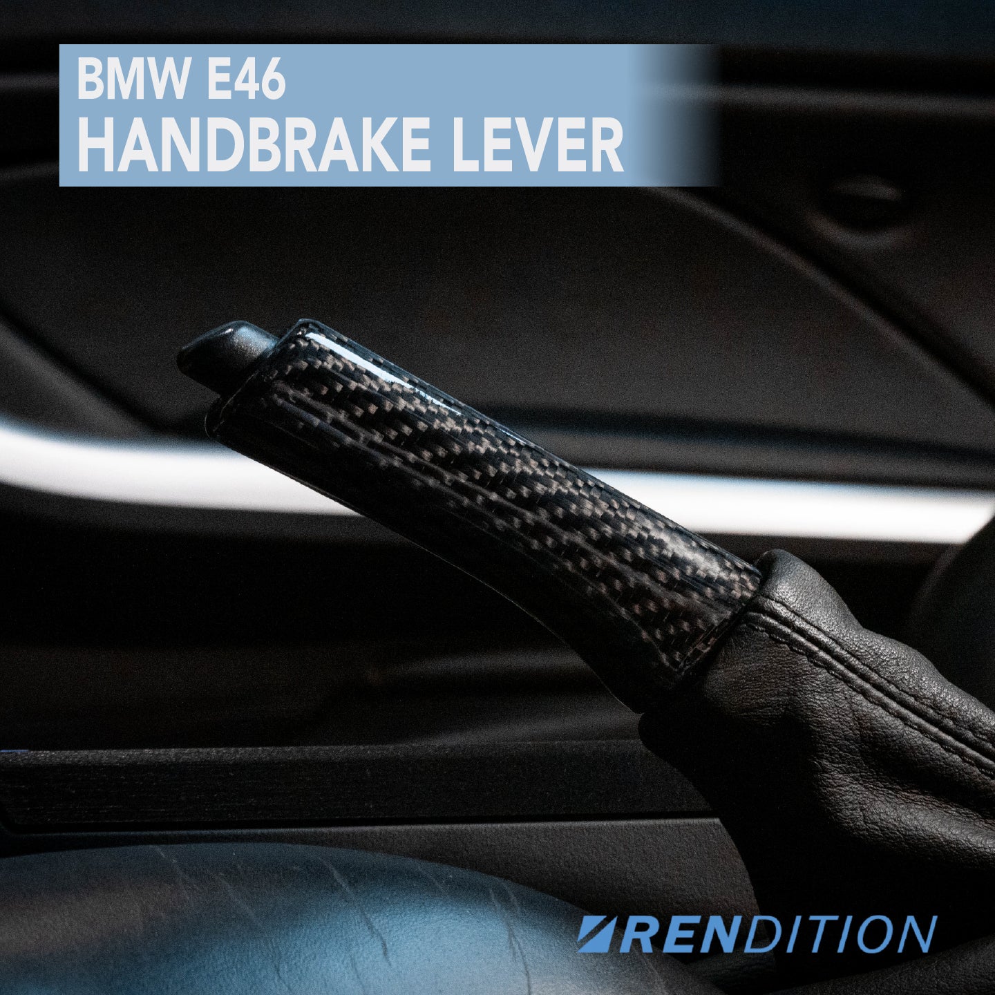 BMW E46 Carbon Fiber Handbrake Lever