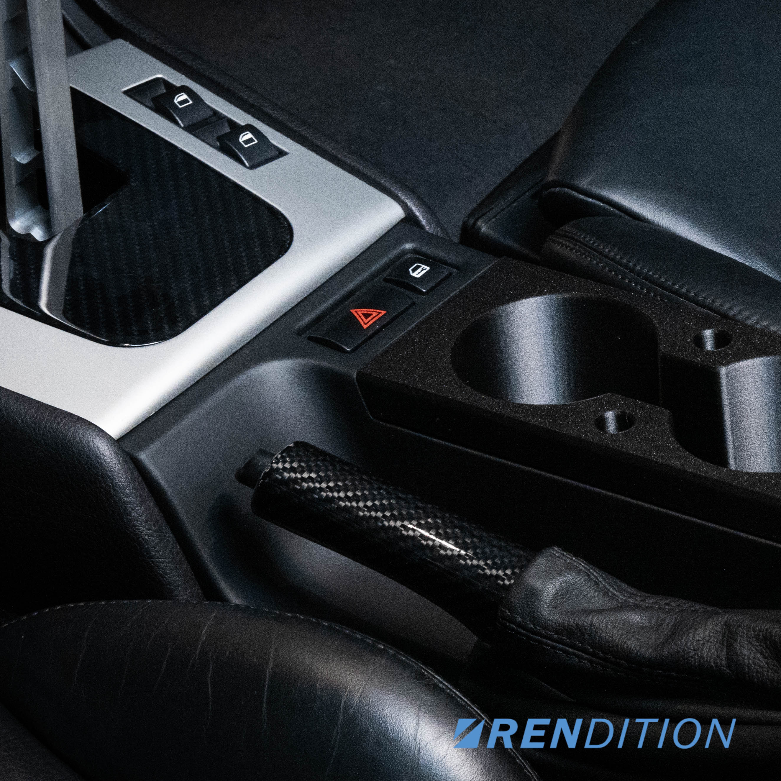 BMW E46 Carbon Fiber Handbrake Lever - Image 3
