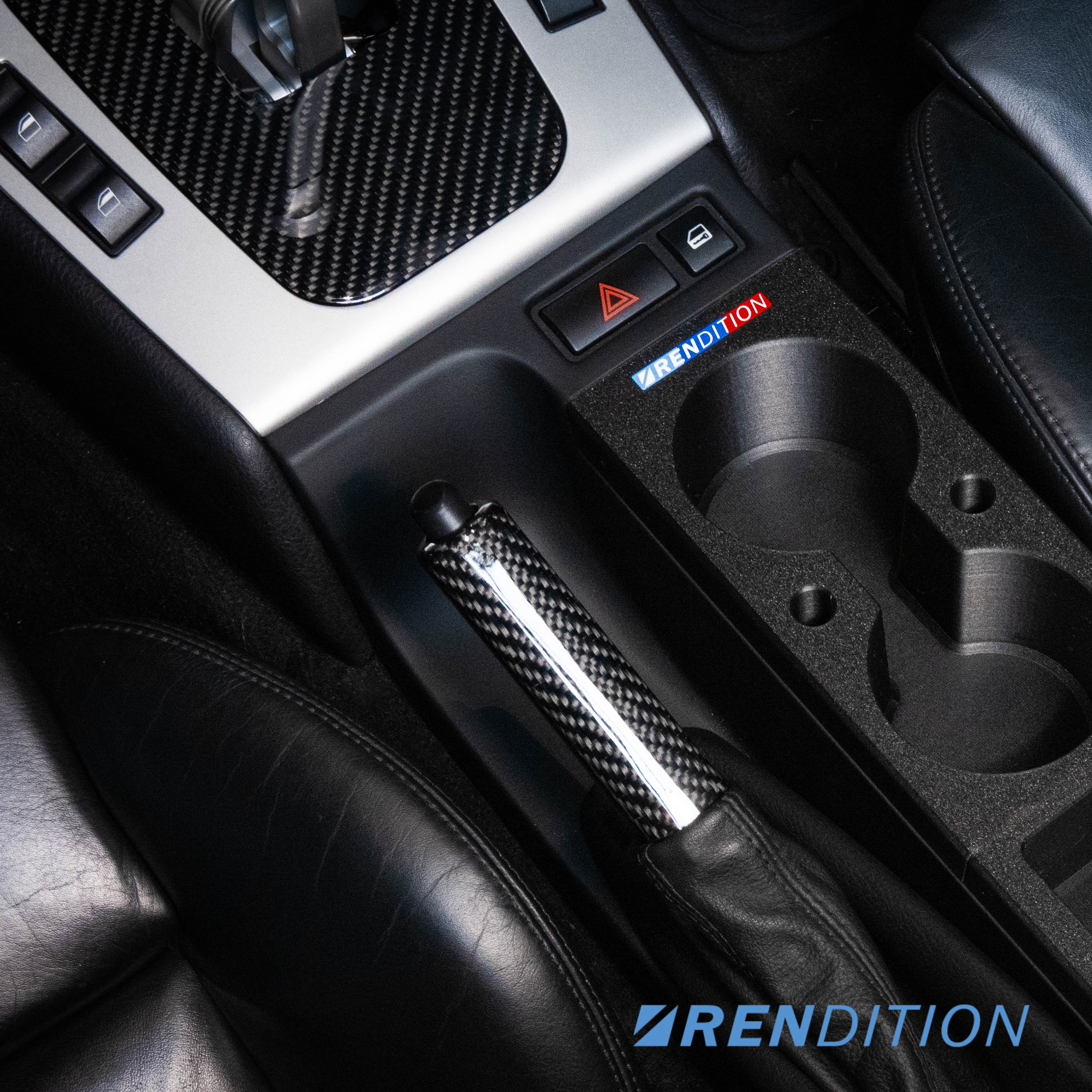 BMW E46 Carbon Fiber Handbrake Lever - Image 5