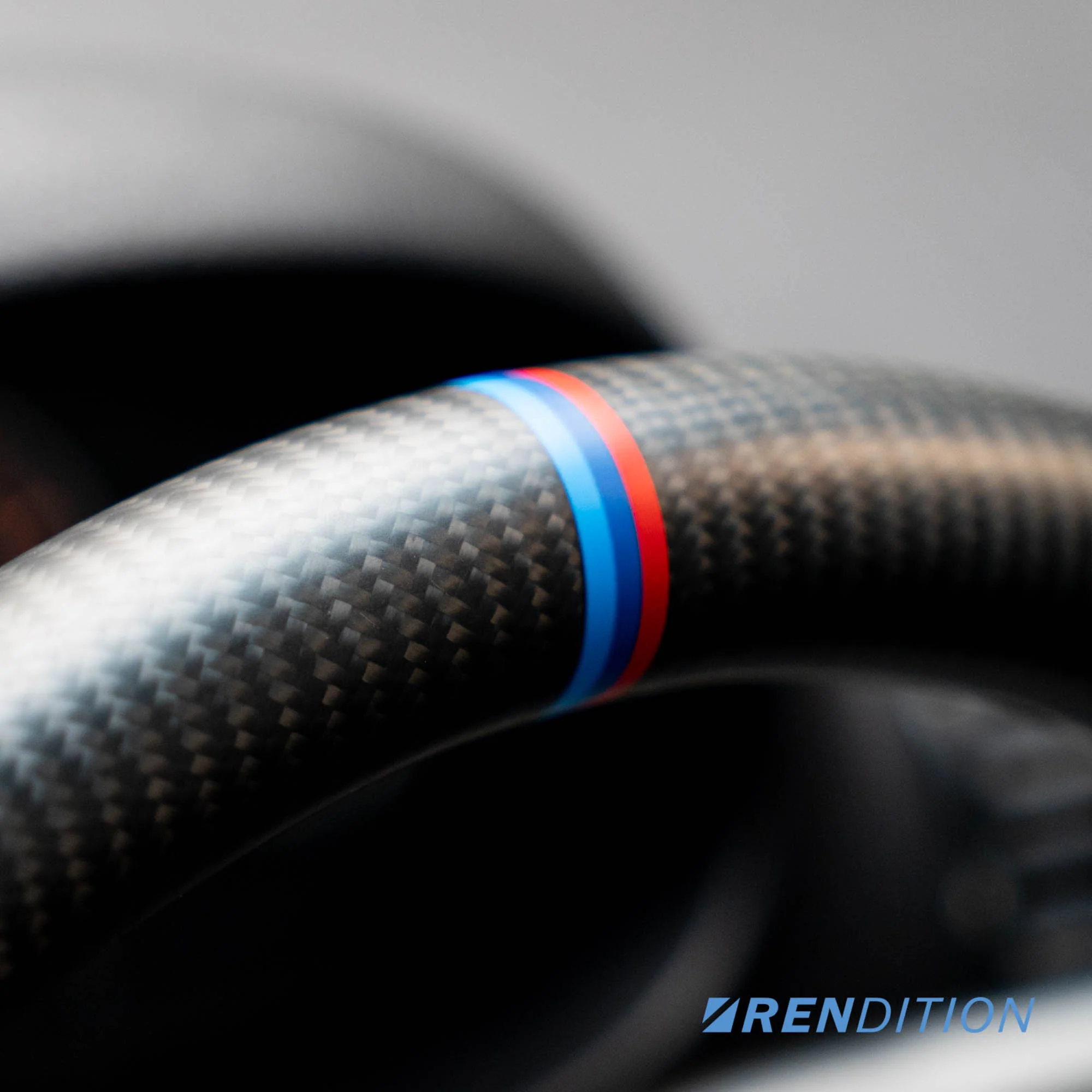 BMW E46 Custom Carbon Steering Wheel – Nappa, Alcantara, Forged or Twill Carbon - Image 3