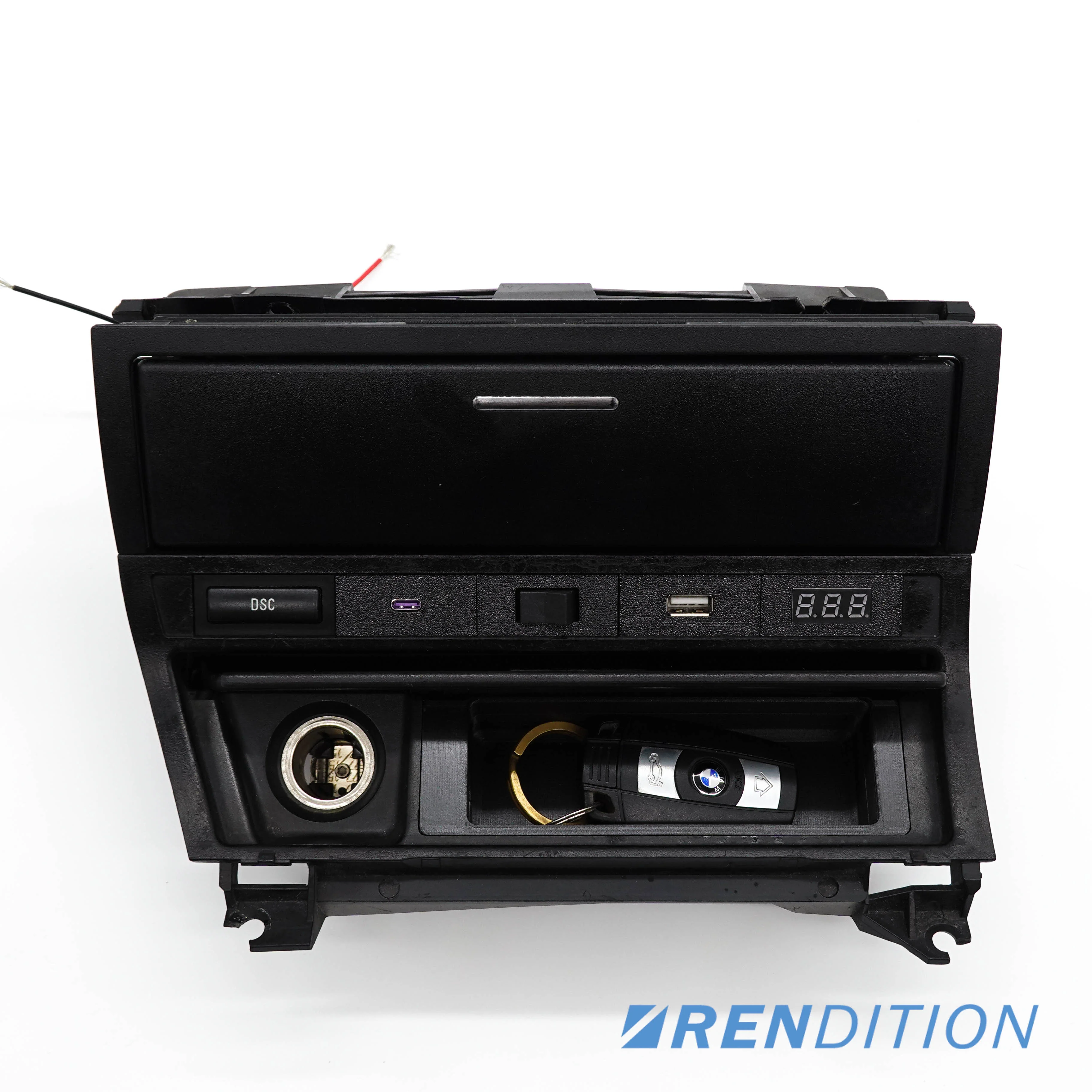BMW E46 Ashtray USB Charger & Storage V3 - Image 5