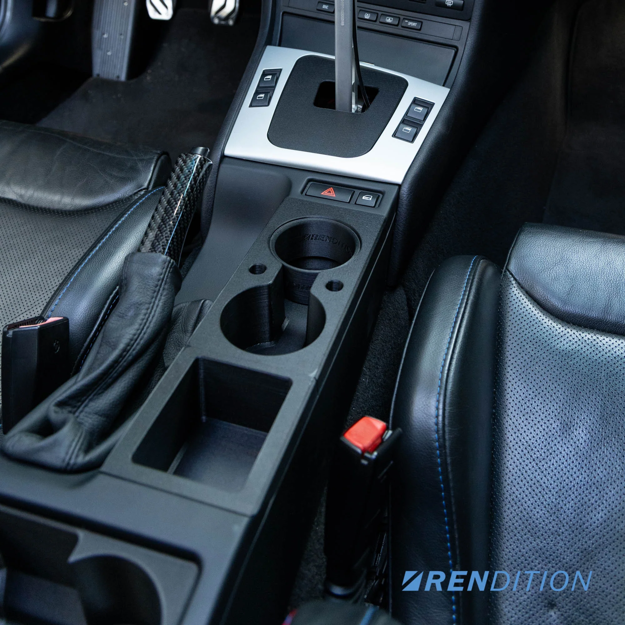 BMW E46 Front Cup Holder V5 - Image 4