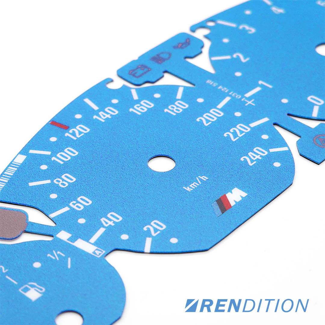 BMW E46 Gauge Face Overlay - Image 11