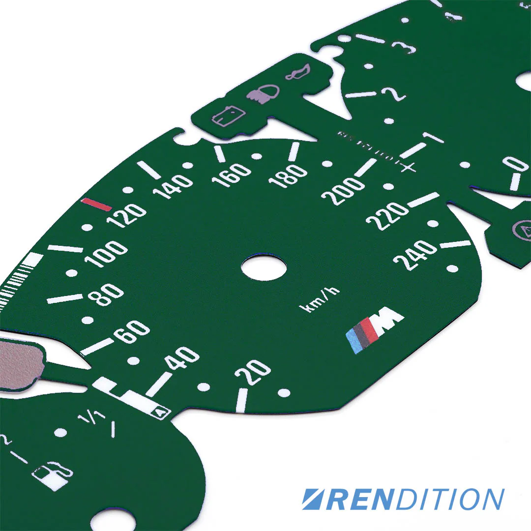 BMW E46 Gauge Face Overlay - Image 12