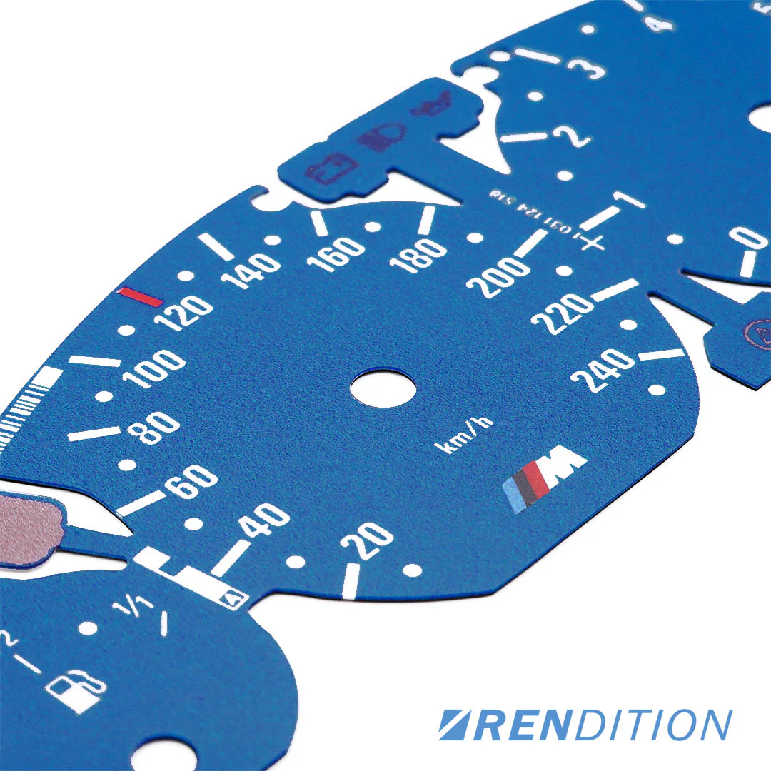 BMW E46 Gauge Face Overlay - Image 15