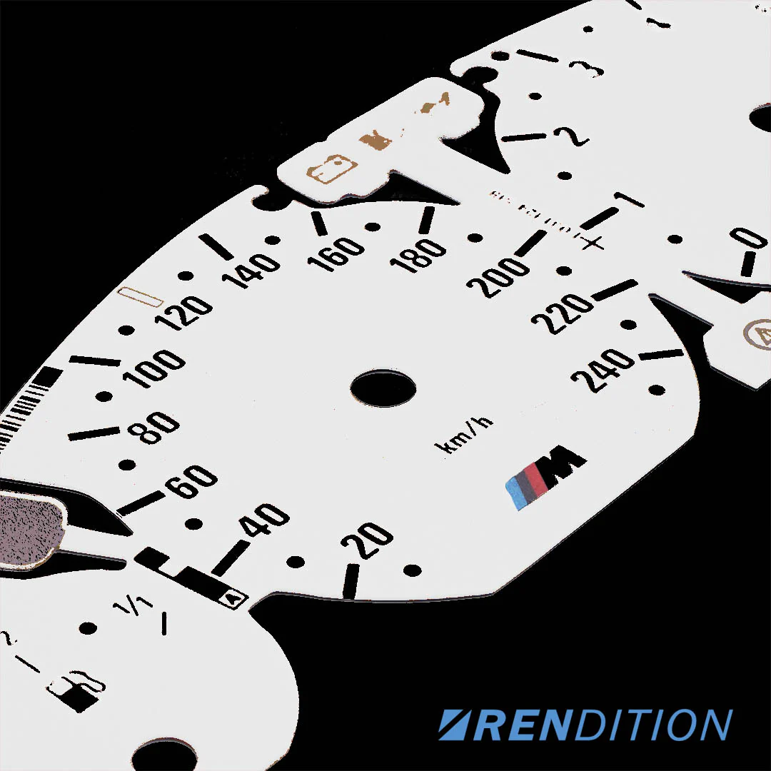 BMW E46 Gauge Face Overlay - Image 7