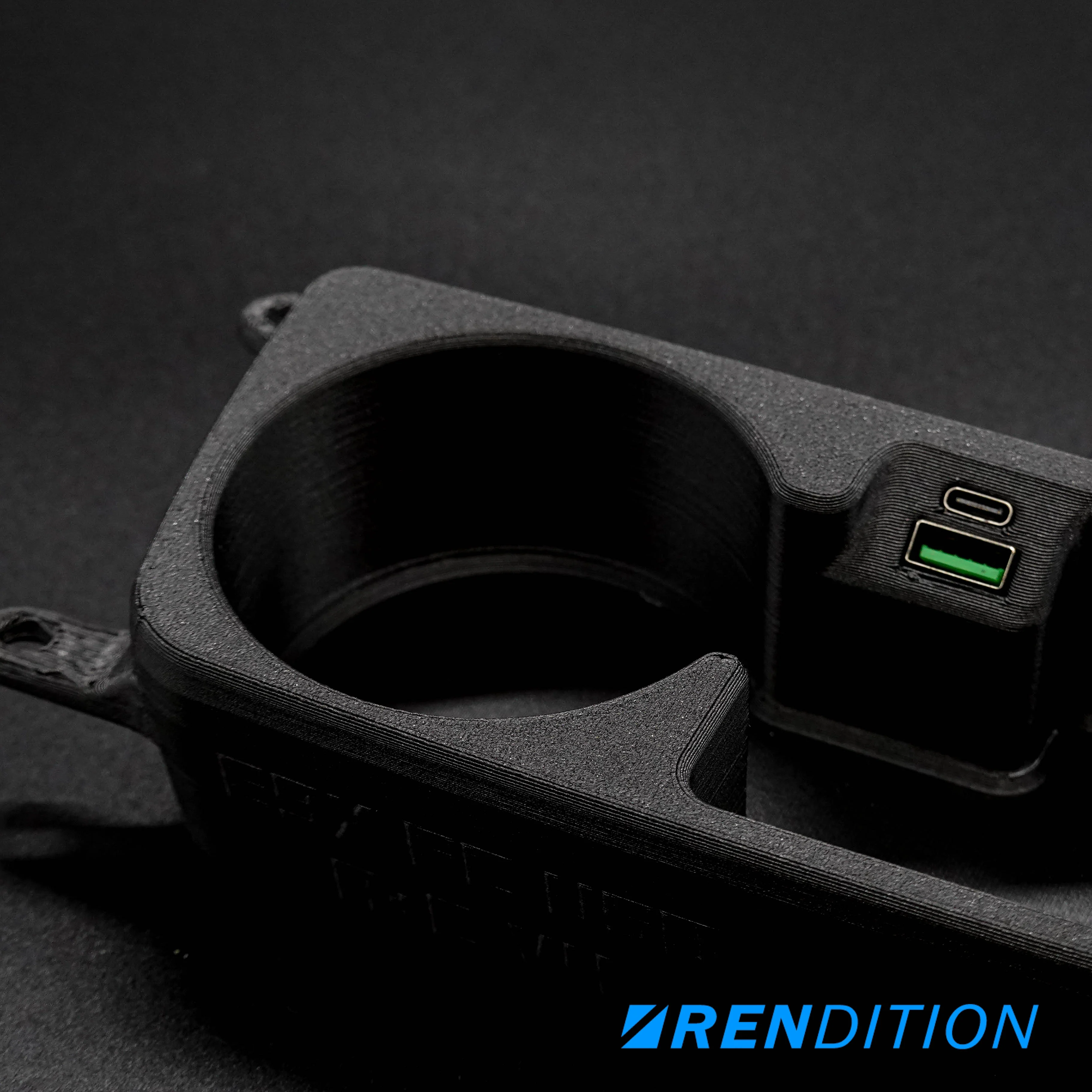 BMW E9X FRONT CUPHOLDER + USB (E90 E91 E92 E93) - Image 10
