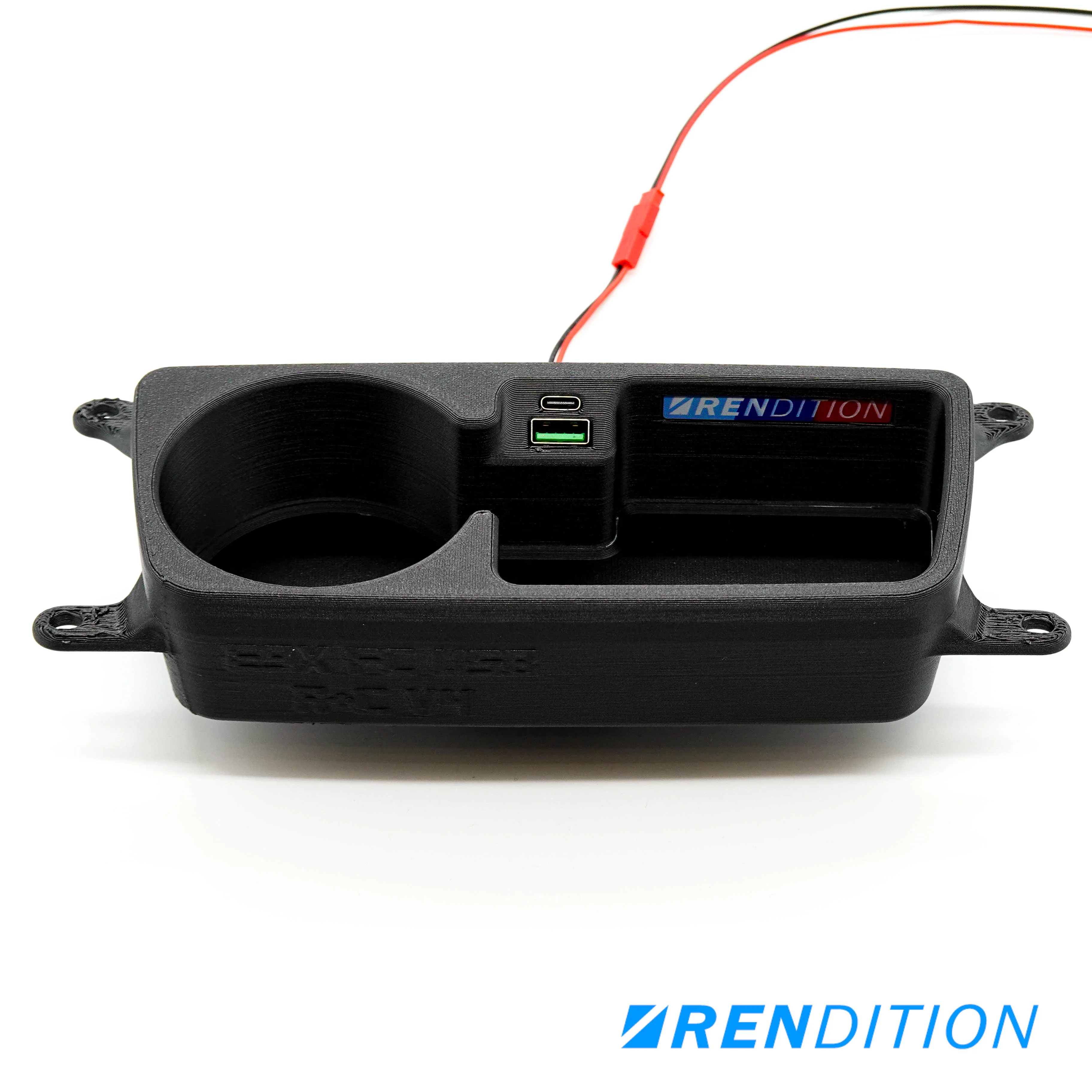 BMW E9X FRONT CUPHOLDER + USB (E90 E91 E92 E93) - Image 9