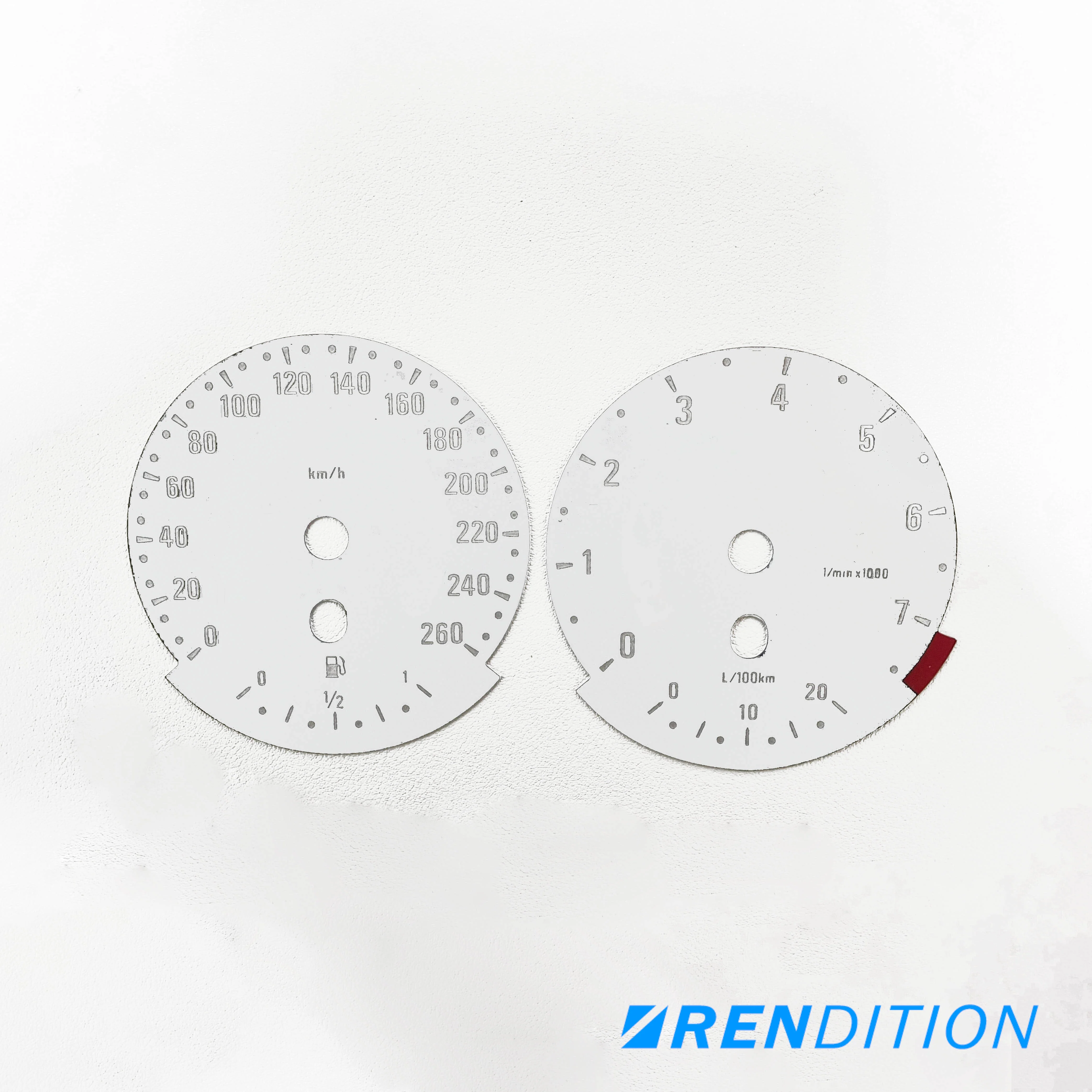 BMW E9X GAUGE FACE / GAUGE OVERLAY FOR 318, 320, 323, 325,328, 330, 335, M3 - Image 8