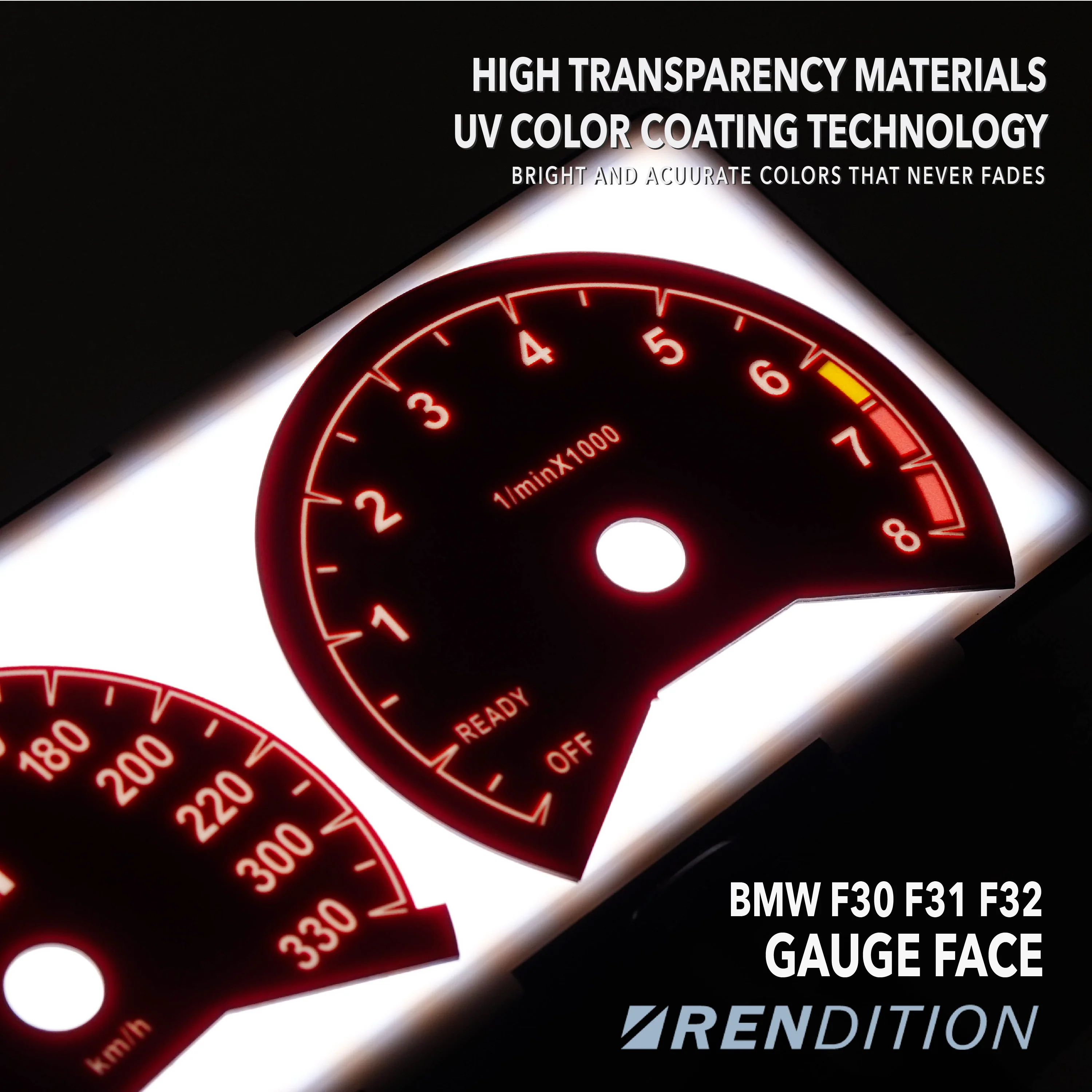 BMW F30 F31 F32 GAUGE FACE - Image 3