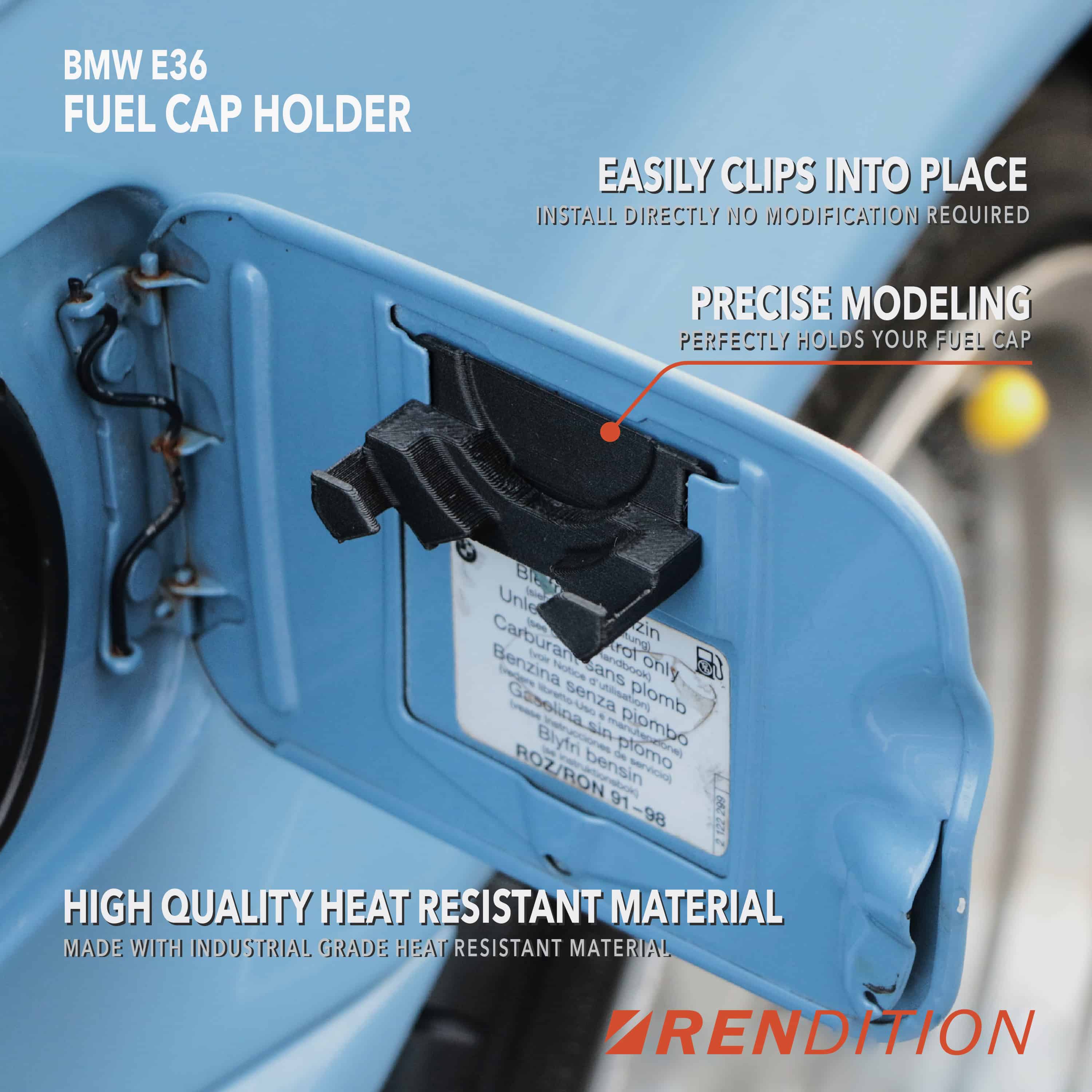 BMW E36 FUEL CAP HOLDER - Image 2