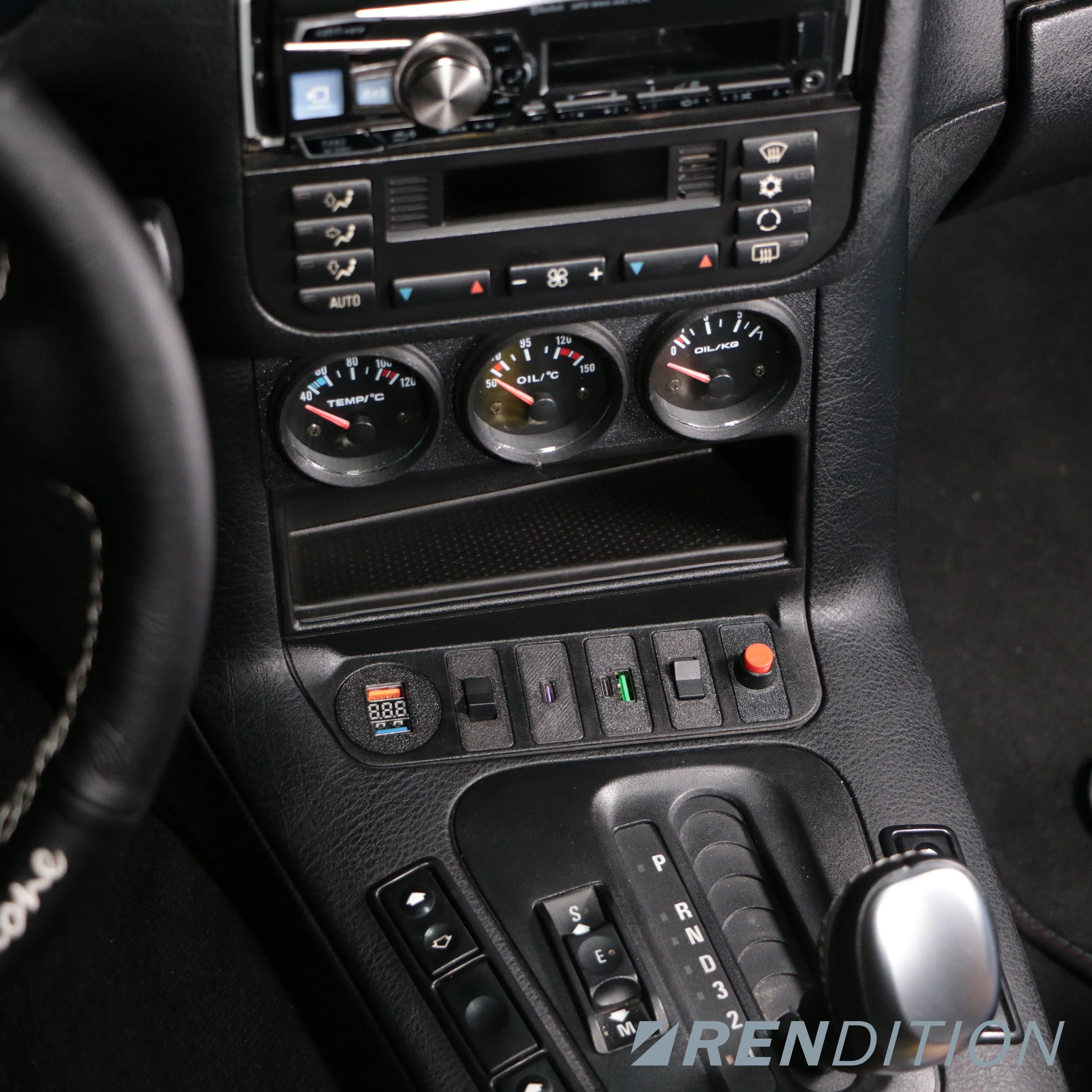 BMW E36 52mm Gauge Bracket - Image 4