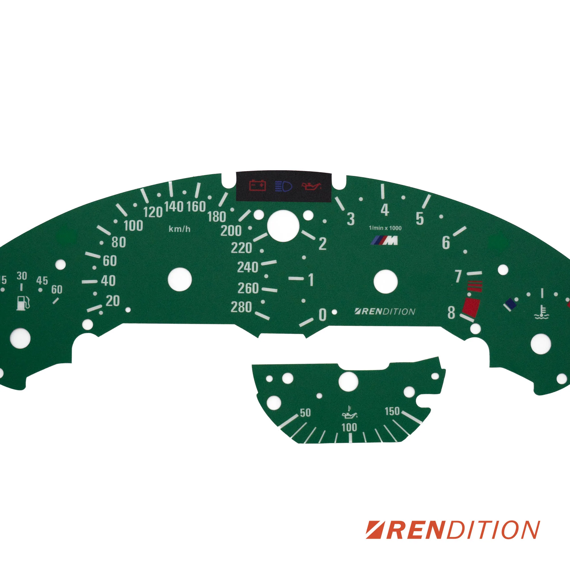 BMW E36 GAUGE FACE OVERLAY FOR M3 316 318 325 328 Ti Comapct V3 - Image 12