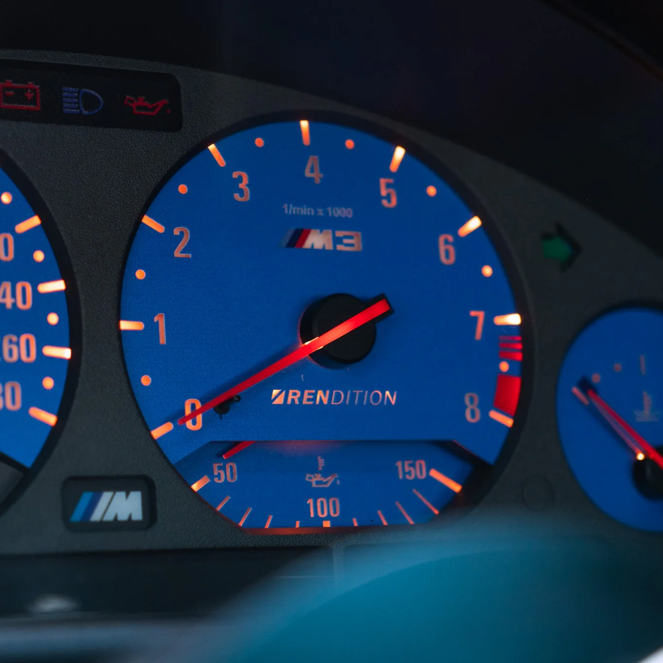 BMW E36 GAUGE FACE OVERLAY FOR M3 316 318 325 328 Ti Comapct V3 - Image 3
