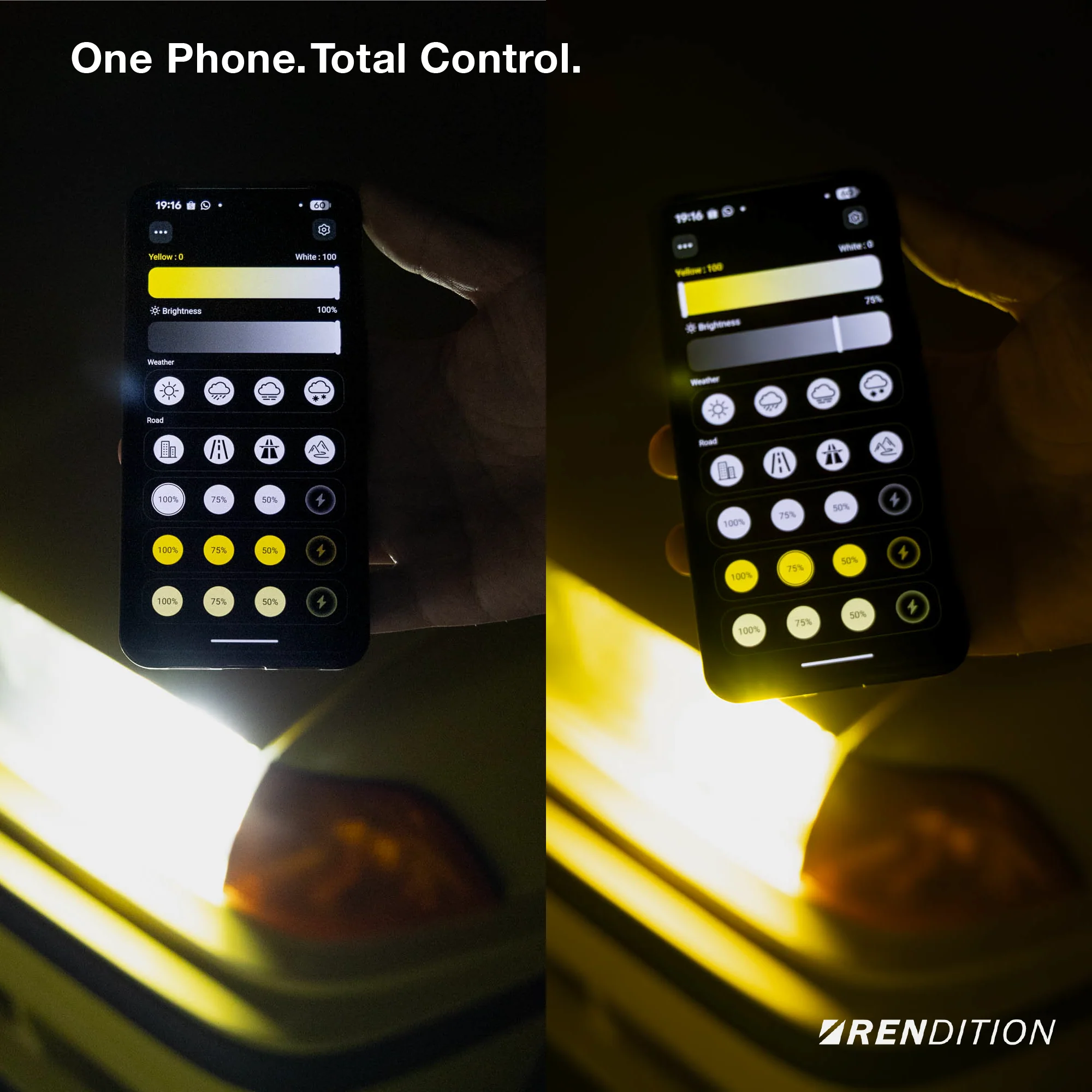 LumaForge App-Controlled LED Headlight Bulbs (H1 / H4 / H7) - Image 4