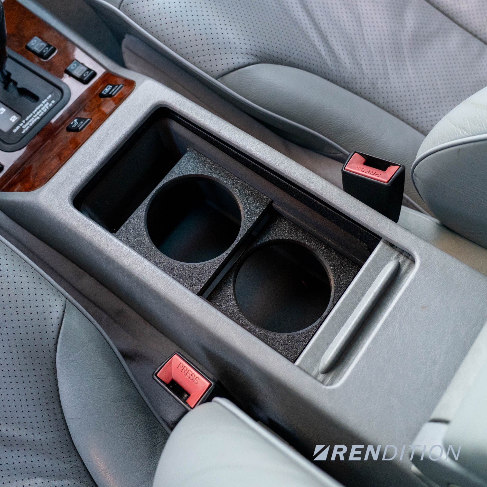 M-BENZ W140 CENTER CUP HOLDER - Image 3