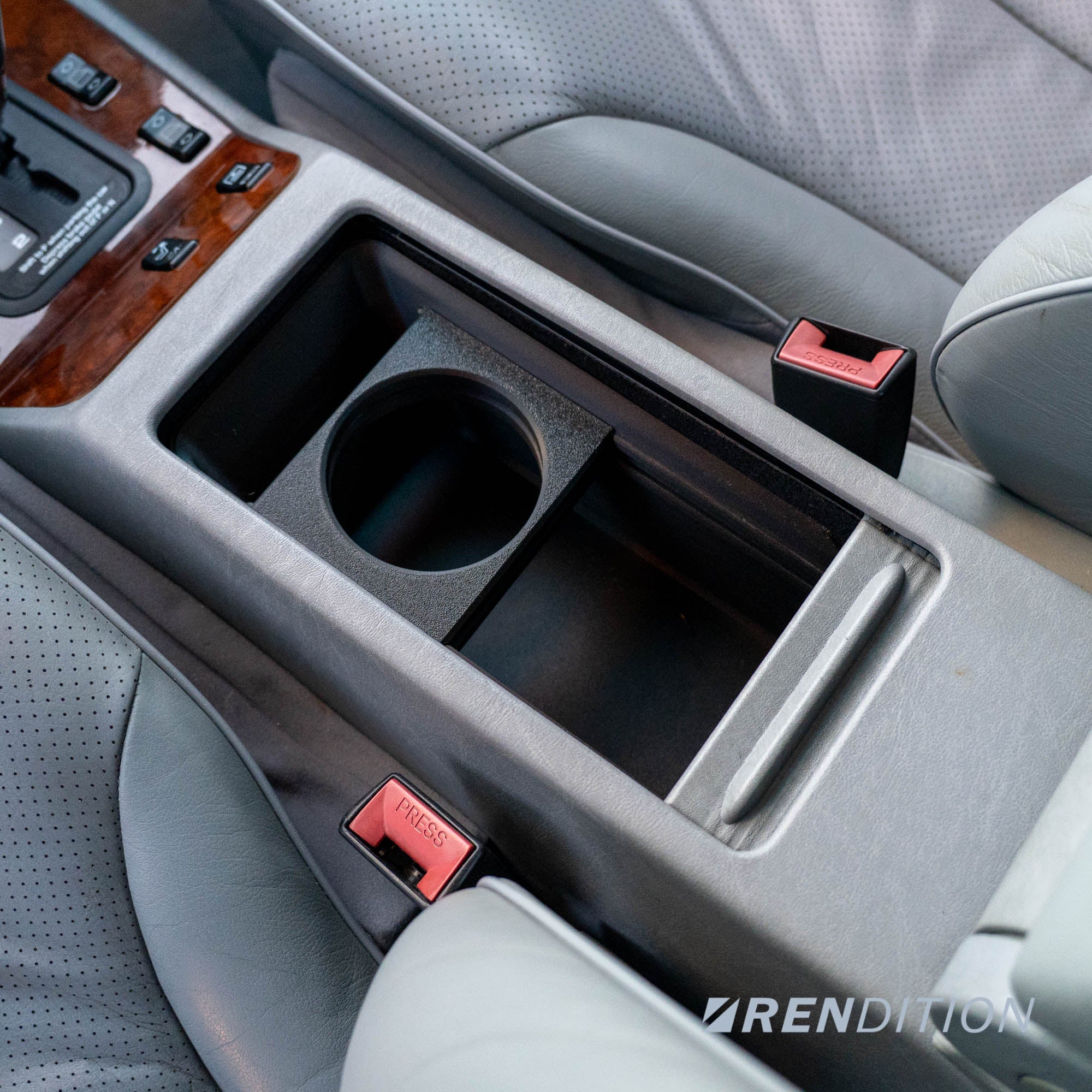 M-BENZ W140 CENTER CUP HOLDER - Image 4