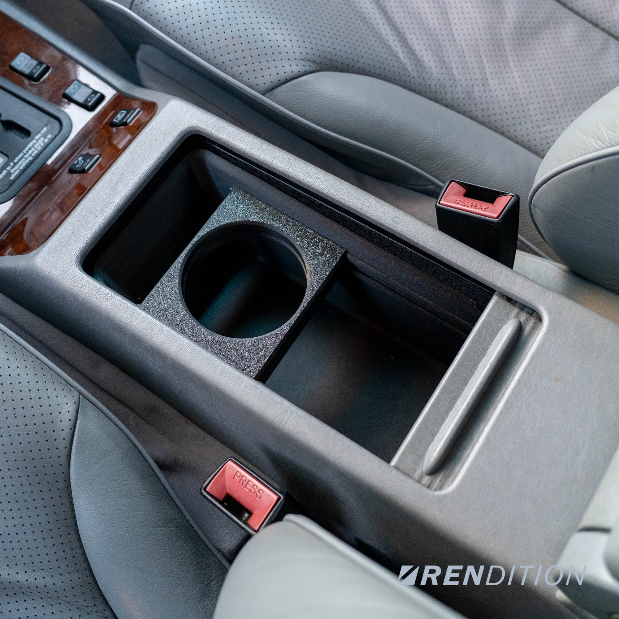 M-BENZ W140 CENTER CUP HOLDER - Image 5