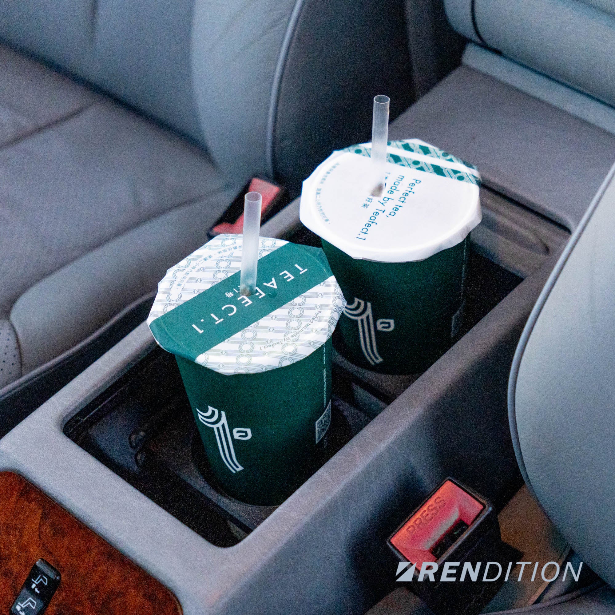 M-BENZ W140 CENTER CUP HOLDER - Image 6